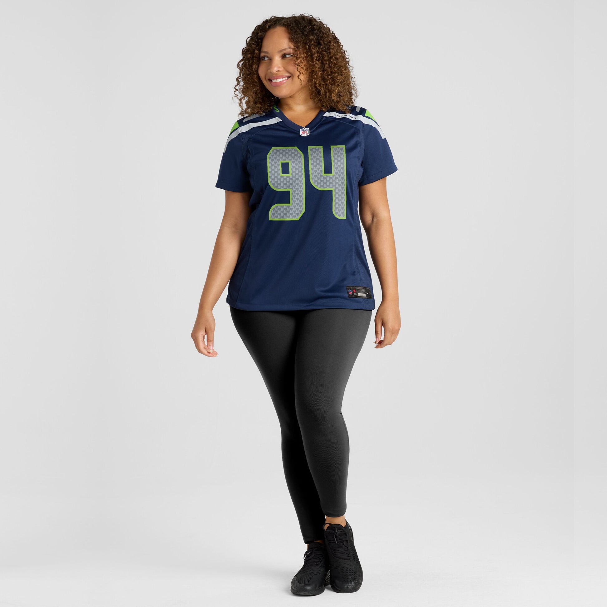 Mike Morris Seattle Seahawks Nike Women's Team Game Jersey - College College Navy