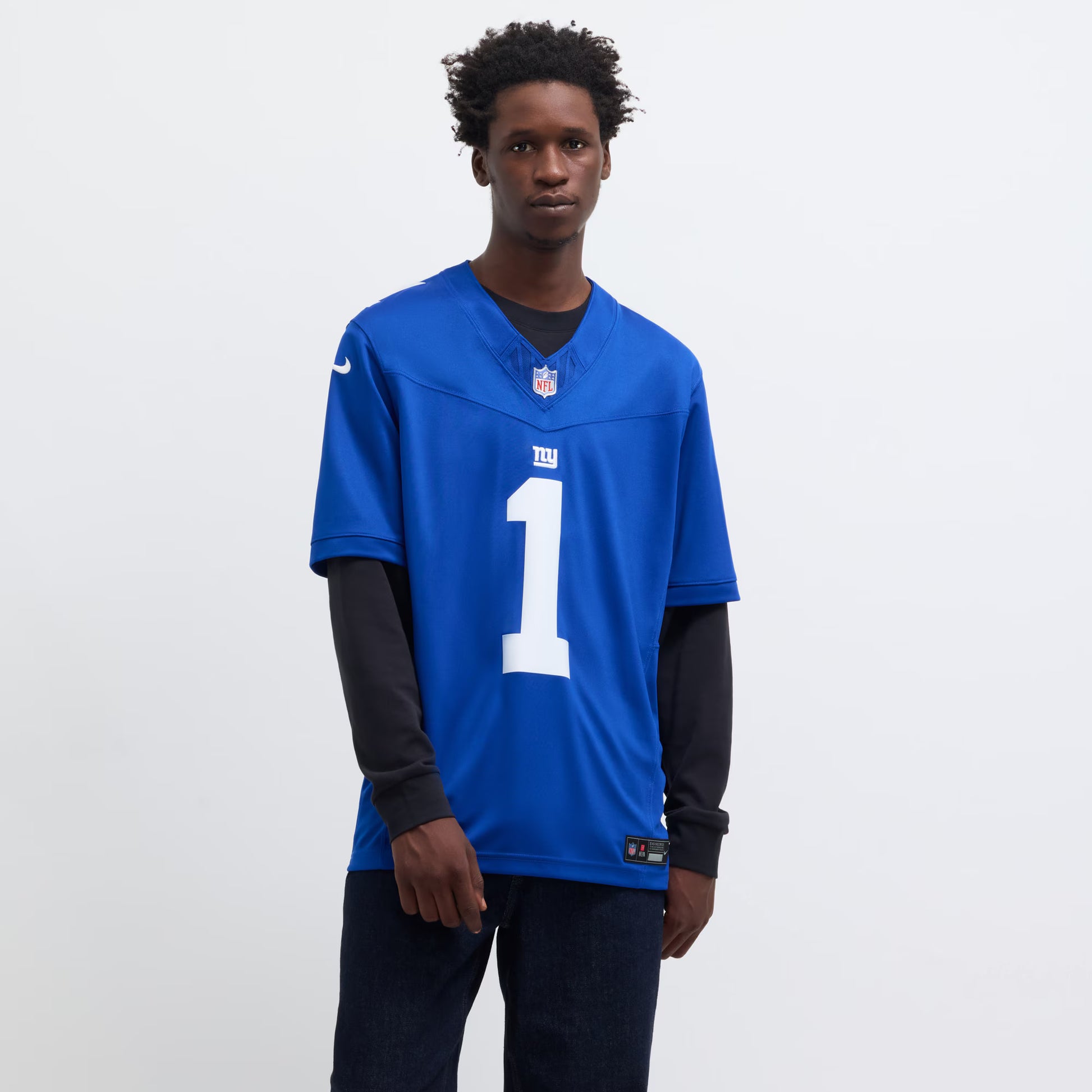 Malik Nabers New York Giants Nike Vapor F.U.S.E. Limited Jersey - Royal