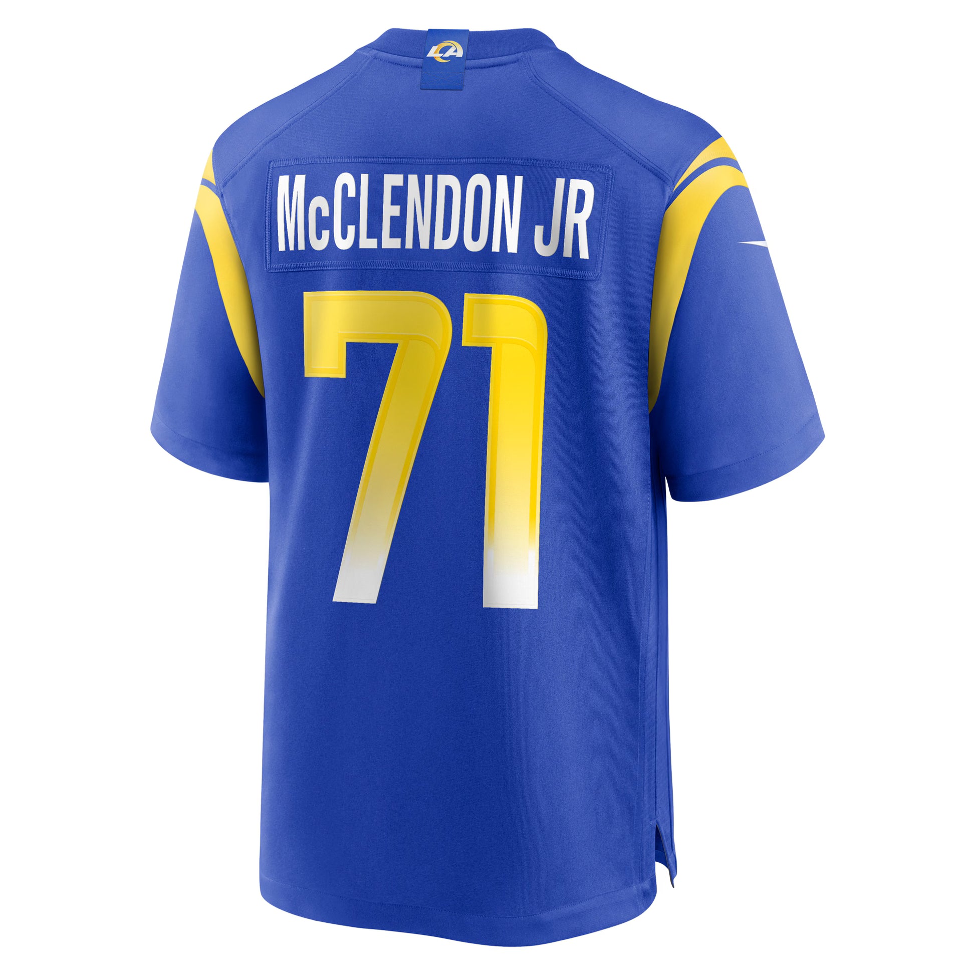 Warren McClendon Jr. Los Angeles Rams Nike Team Game Jersey - Royal