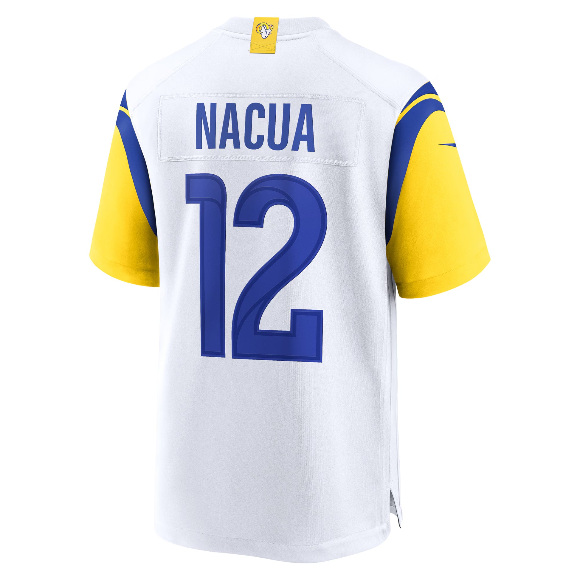Puka Nacua Los Angeles Rams Nike Game Player Jersey - White
