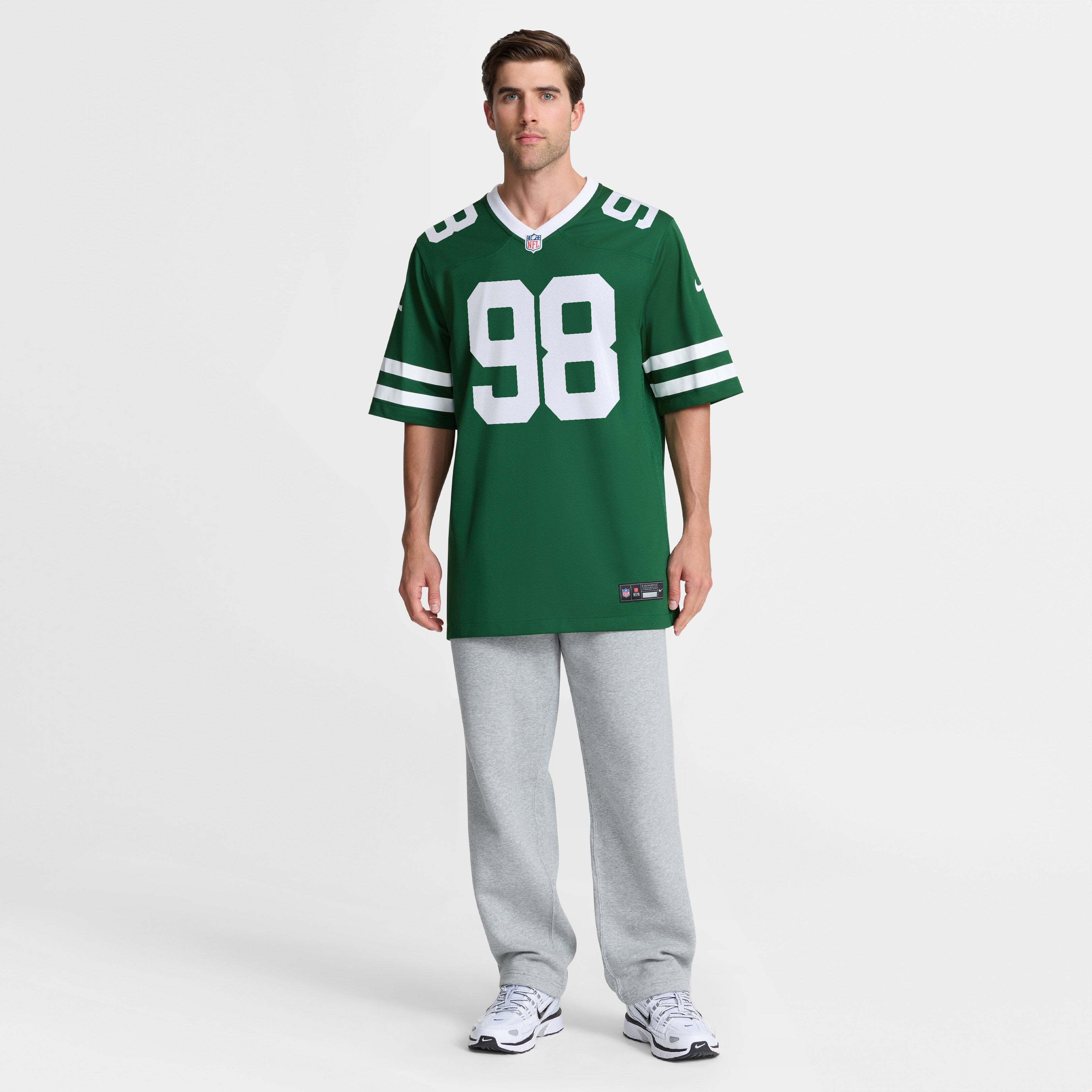 Mazi Smith New York Jets Nike Team  Game Jersey - Legacy Green