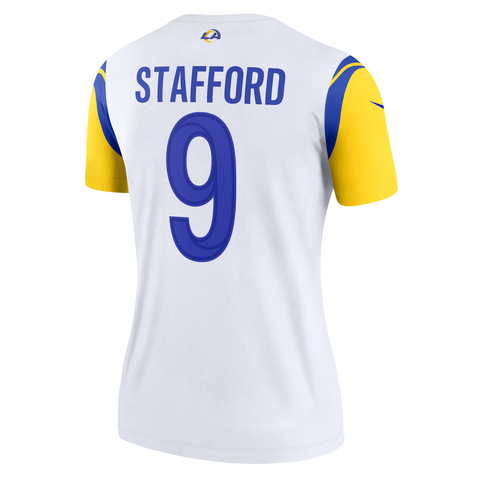 Matthew Stafford Los Angeles Rams Nike Women's Alternate Legend Player Performance Top -  White