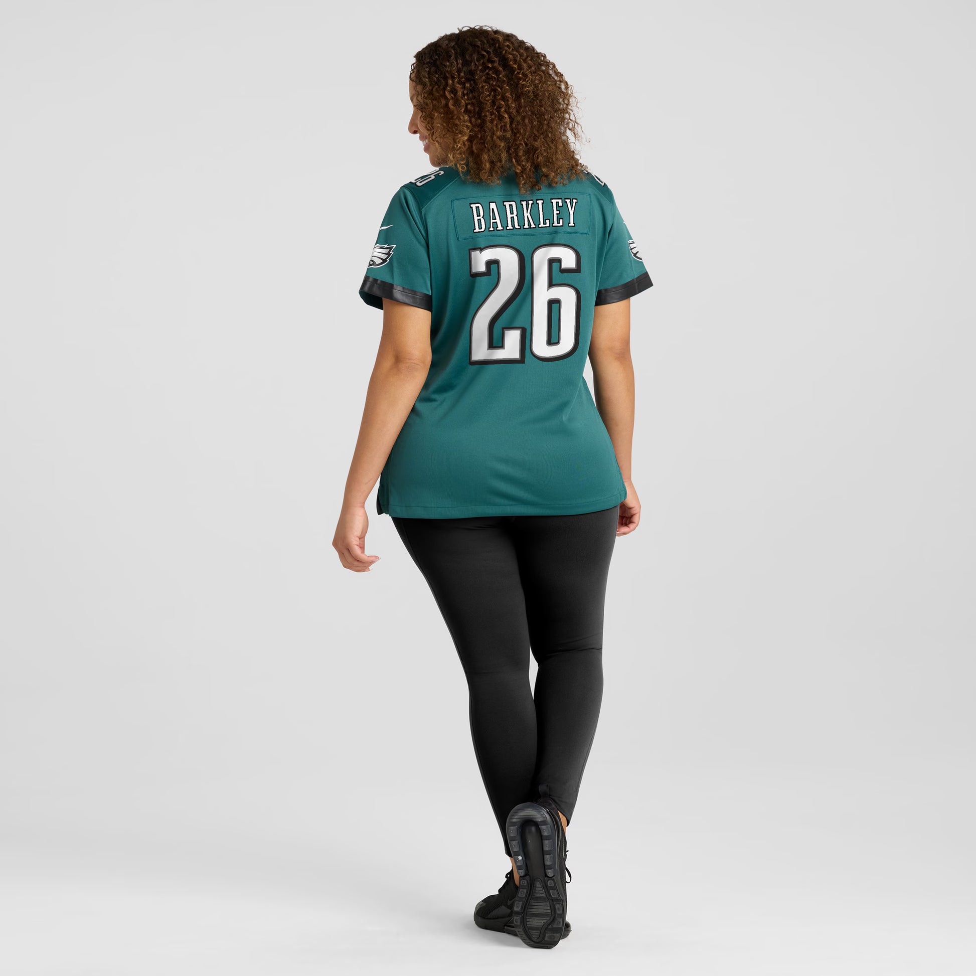 Saquon Barkley Philadelphia Eagles Nike Women's Game Player Jersey - Midnight Green