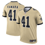 Alvin Kamara New Orleans Saints Nike Gameday Golds Alternate Legend Player Performance Top - Gold