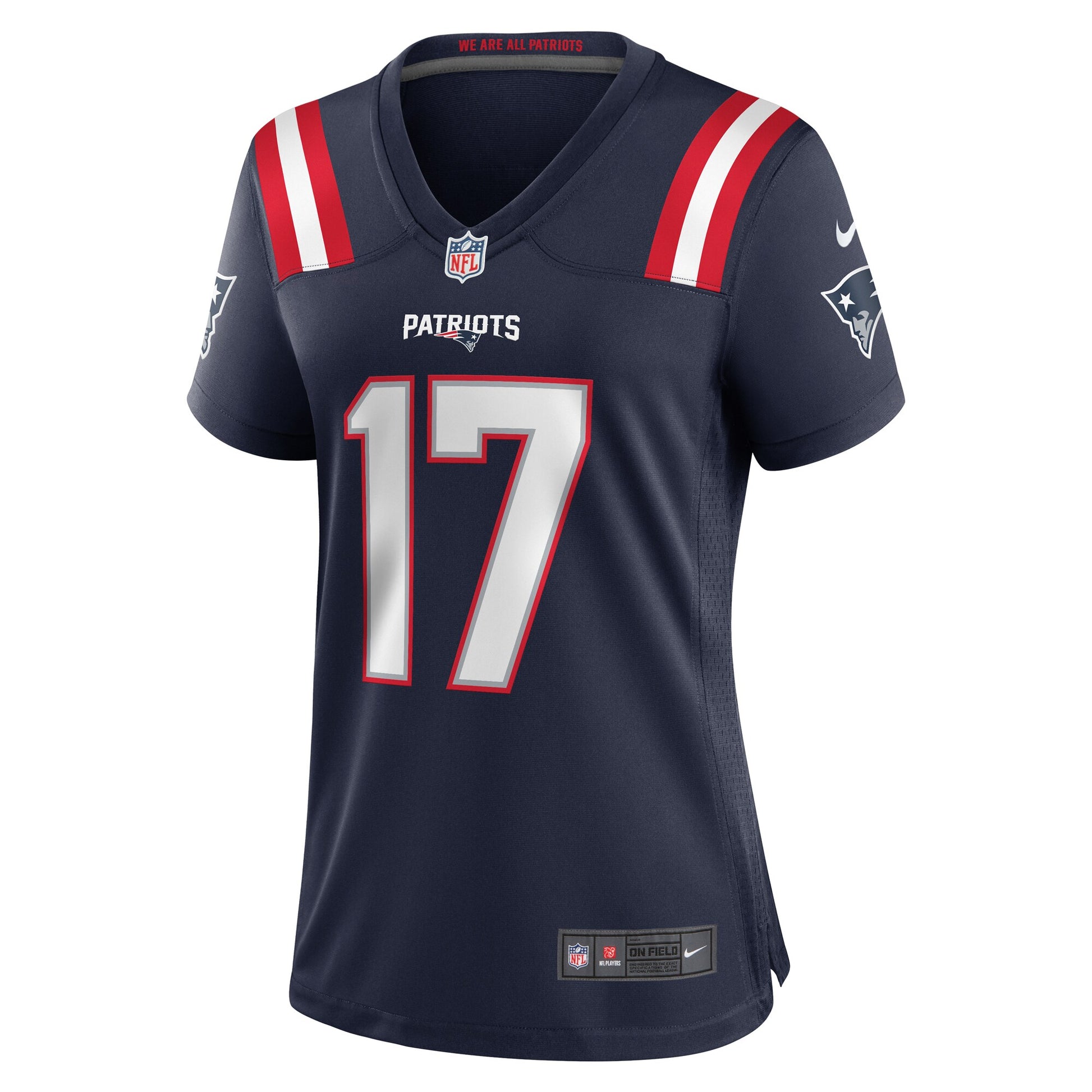 Bryce Baringer New England Patriots Nike Women's Game Jersey - Navy