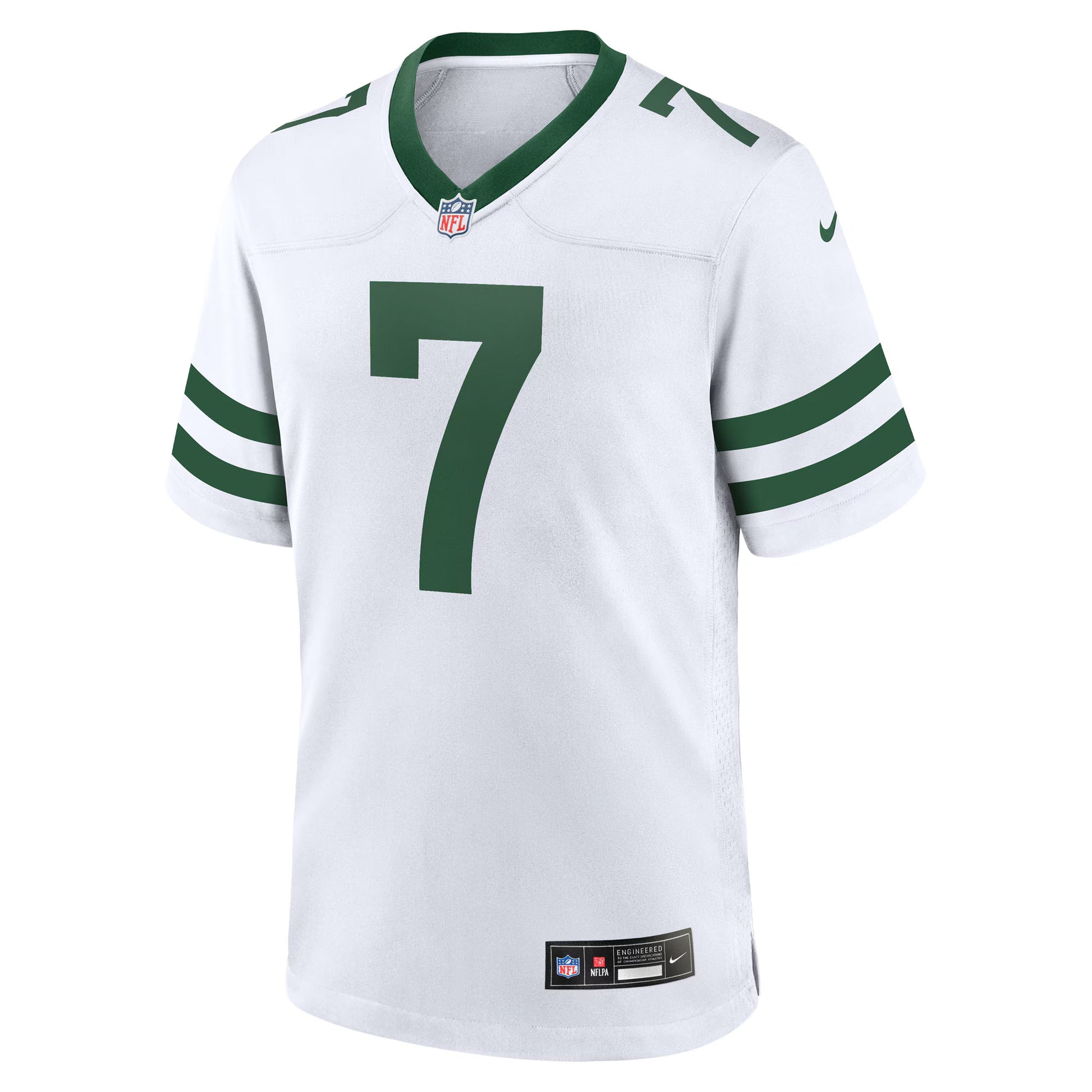 Justin Fields New York Jets Nike Game Jersey - Legacy White