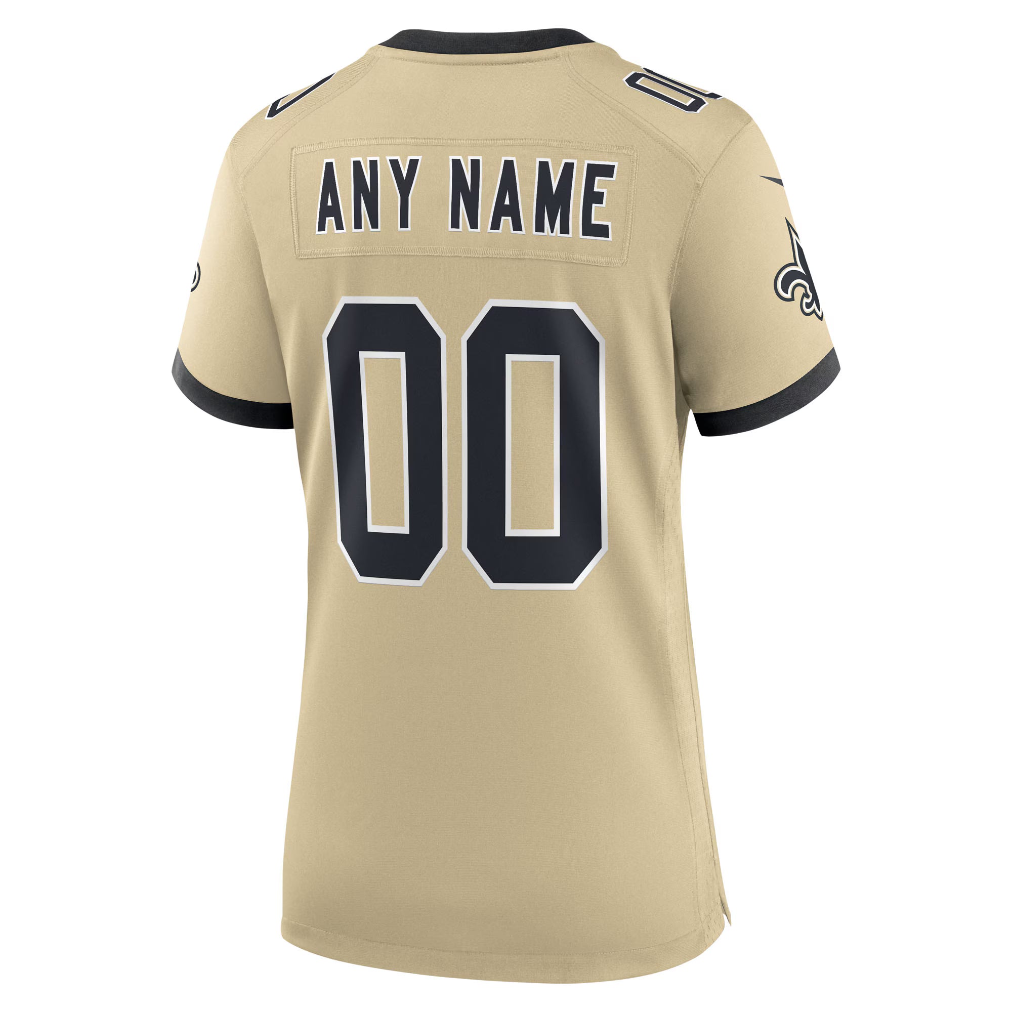 New Orleans Saints Nike Women's Gameday Golds Alternate Custom Game Jersey - Gold