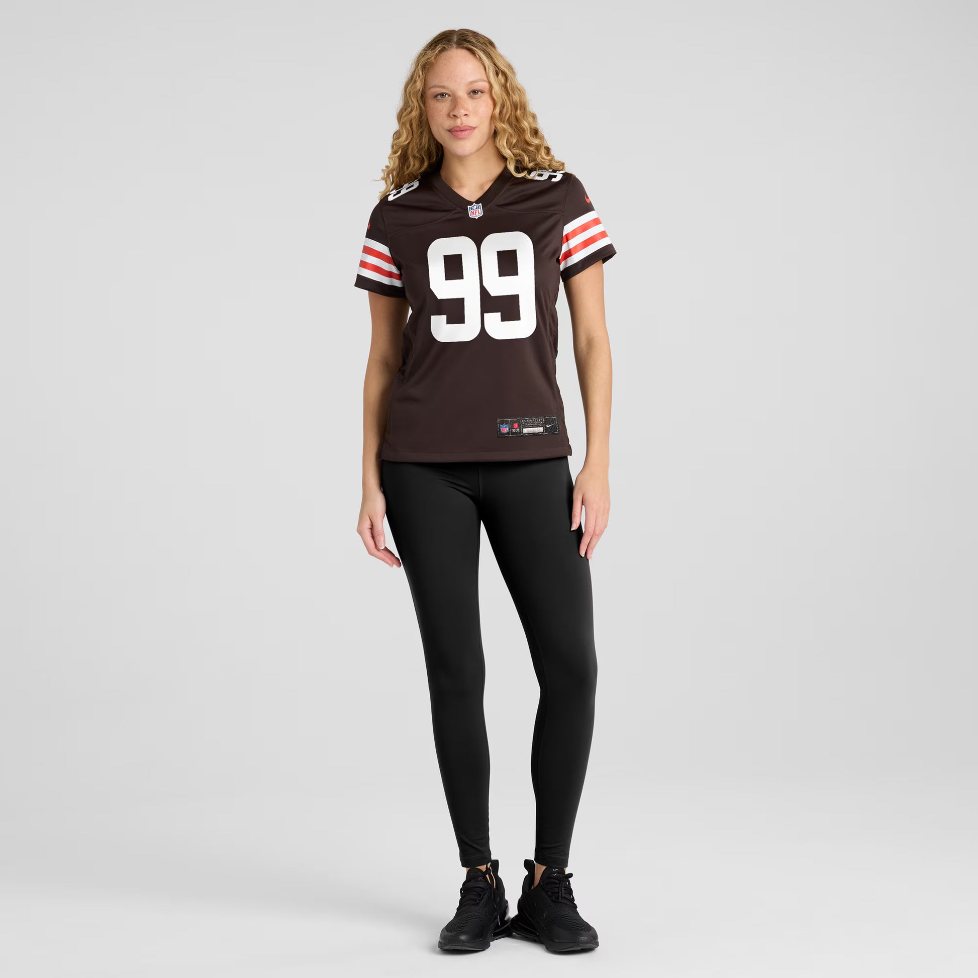 Za'Darius Smith Cleveland Browns Nike Women's Team Game Jersey -  Brown