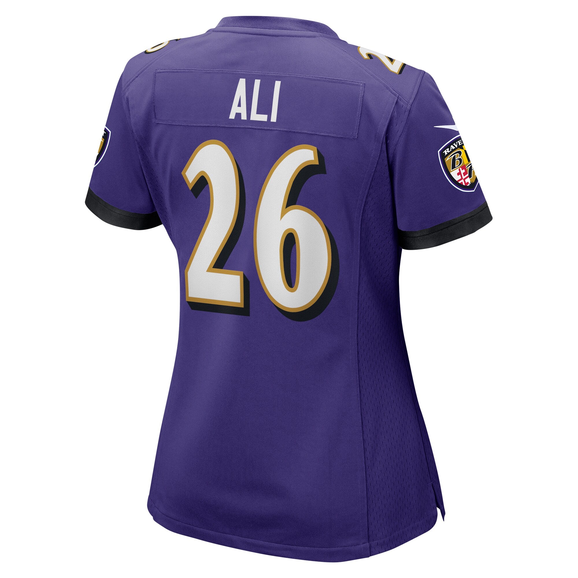 Rasheen Ali Baltimore Ravens Nike Women's  Game Jersey -  Purple