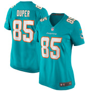 Mark Duper Miami Dolphins Nike Women's Game Retired Player Jersey - Aqua