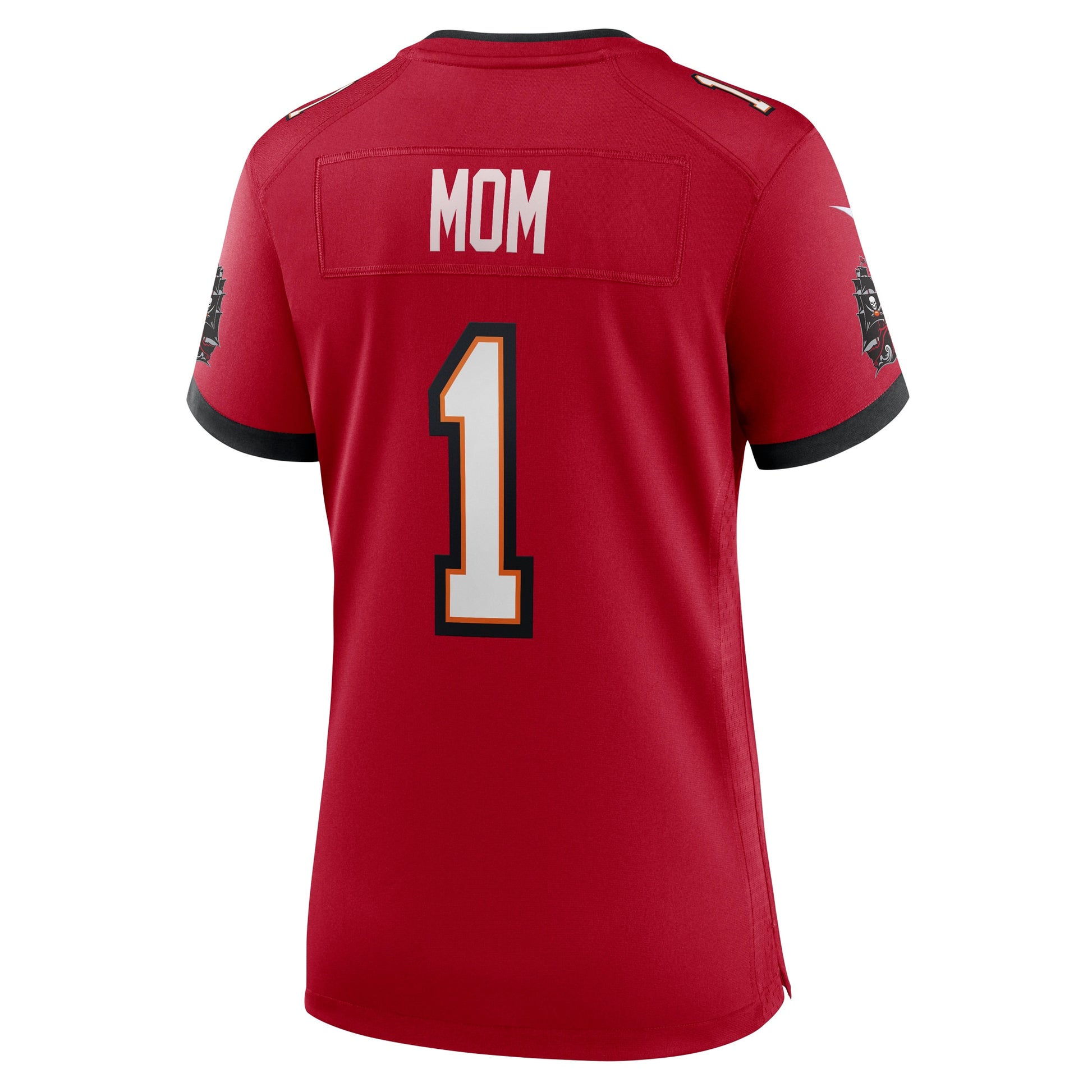 Number 1 Mom Tampa Bay Buccaneers Nike Women's Game Jersey - Red