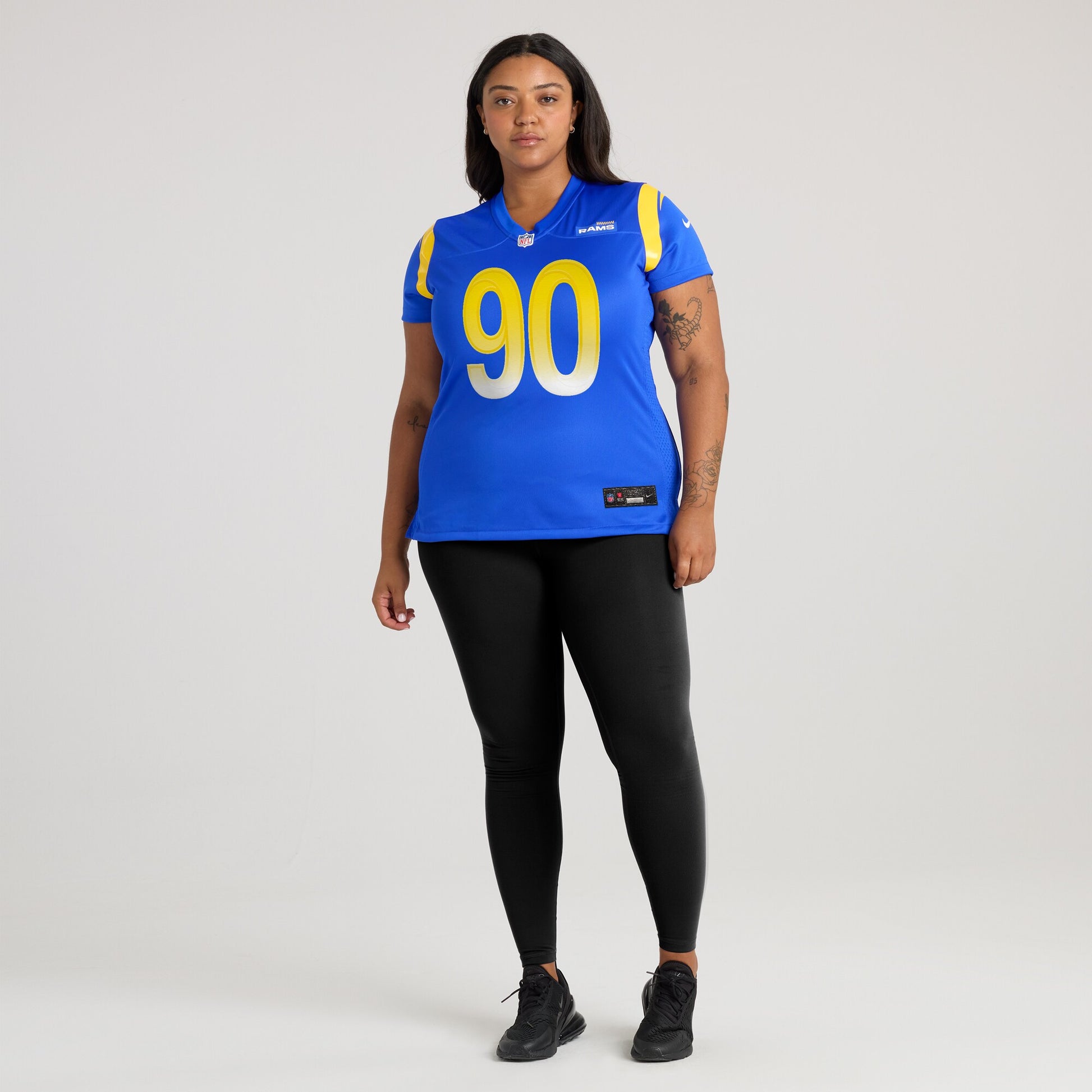 Tyler Davis Los Angeles Rams Nike Women's  Game Jersey -  Royal