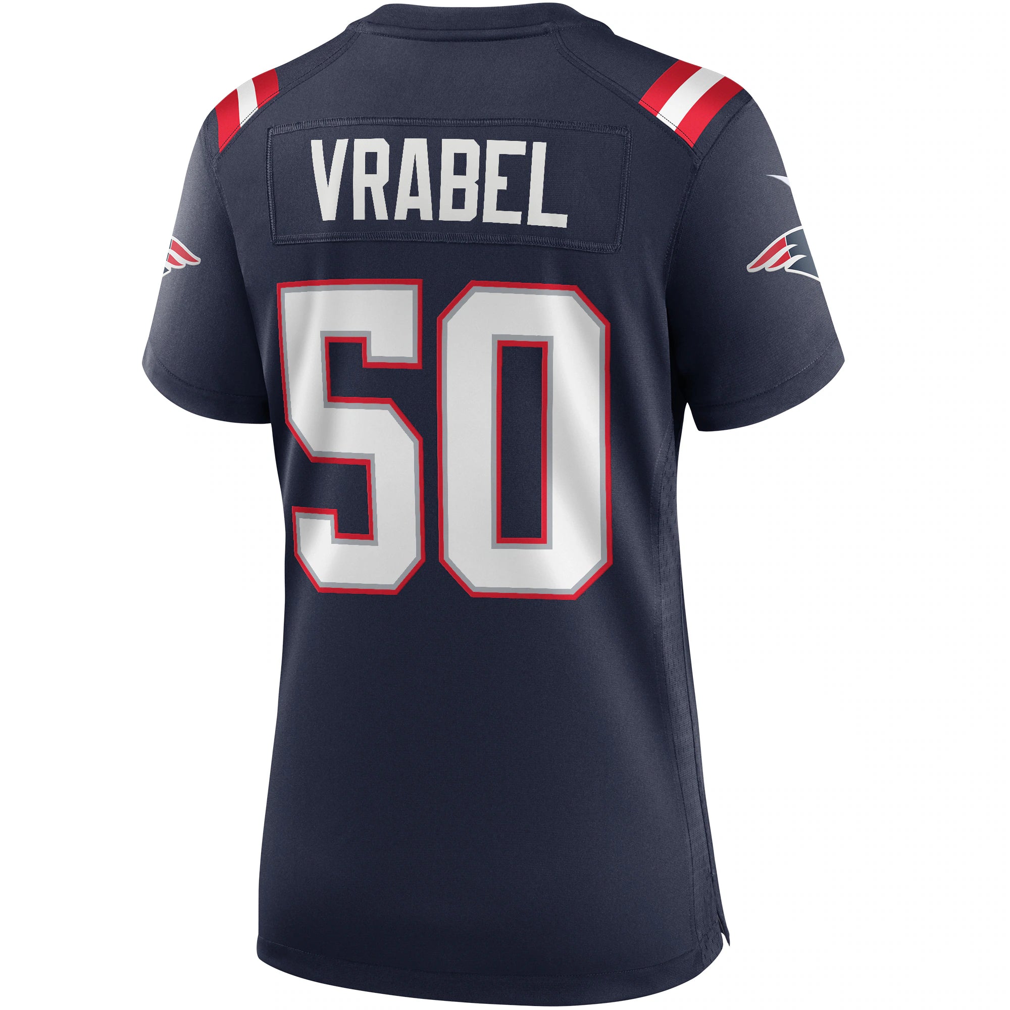 Mike Vrabel New England Patriots Nike Women's Game Retired Player Jersey - Navy