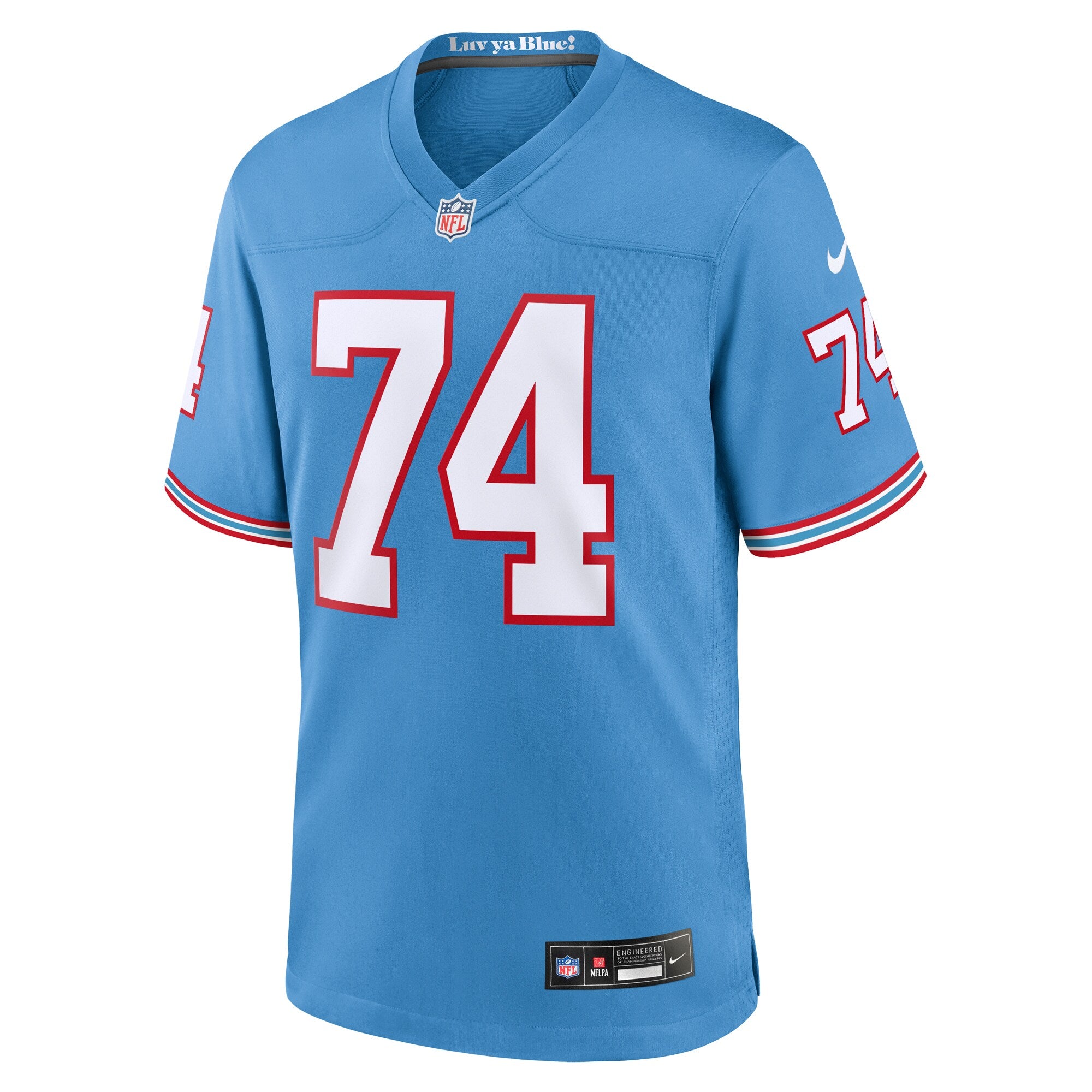 Bruce Matthews Tennessee Titans Nike Retired Player Alternate Game Jersey - Light Blue