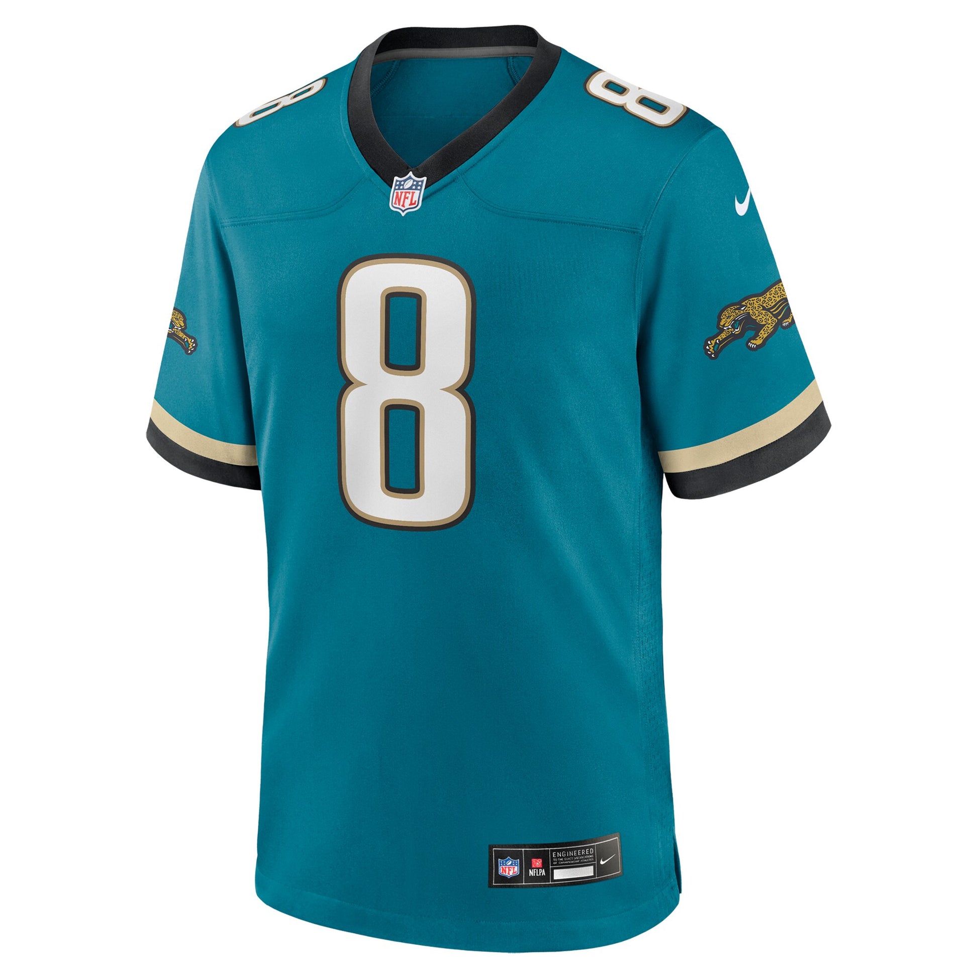 Mark Brunell Jacksonville Jaguars Nike Retired Player Alternate Game Jersey - Teal