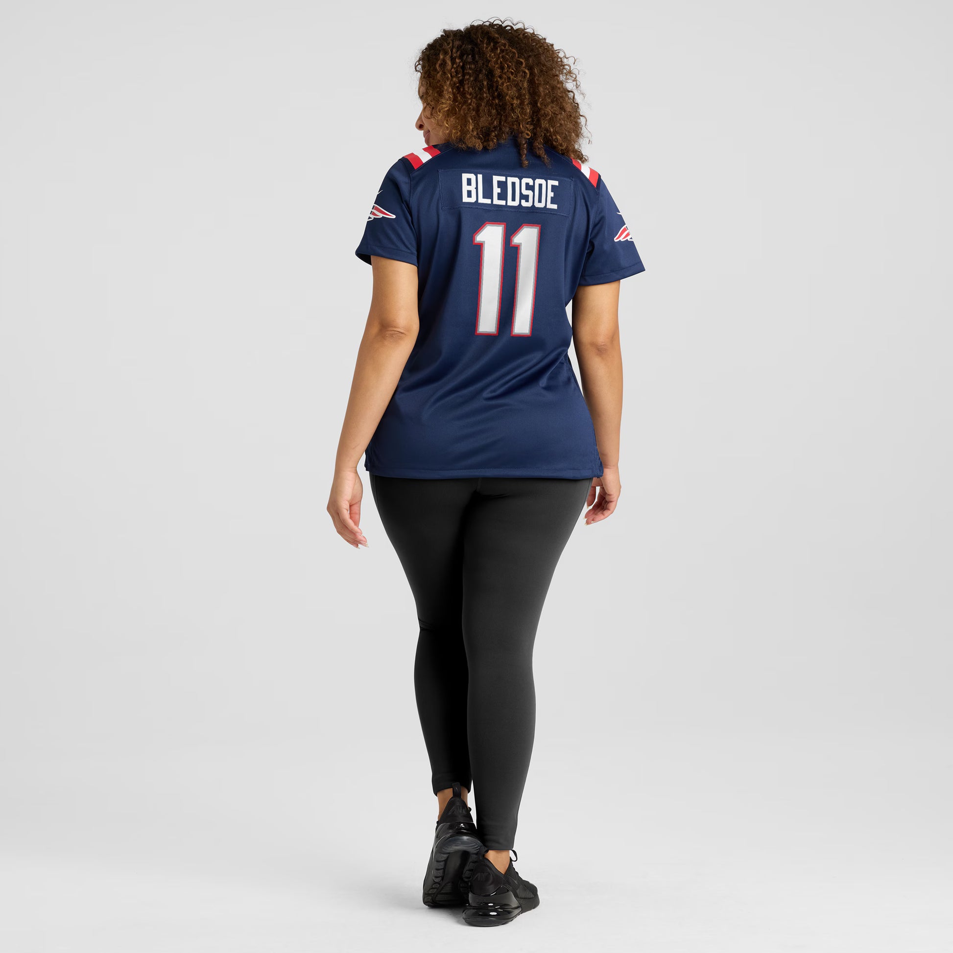 Drew Bledsoe New England Patriots Nike Women's Game Retired Player Jersey - Navy
