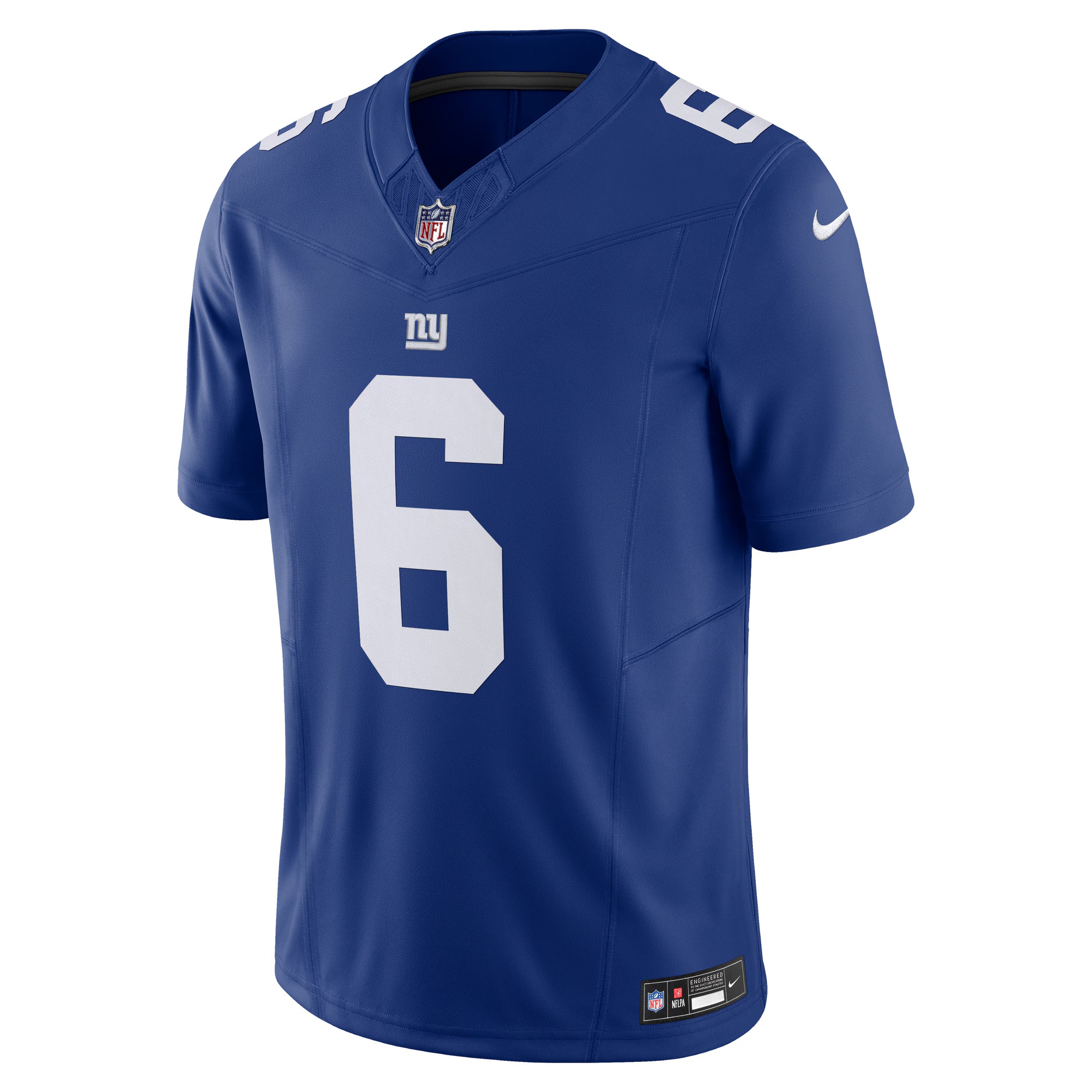 Jaxson Dart New York Giants Nike Vapor F.U.S.E. Limited Jersey - Royal