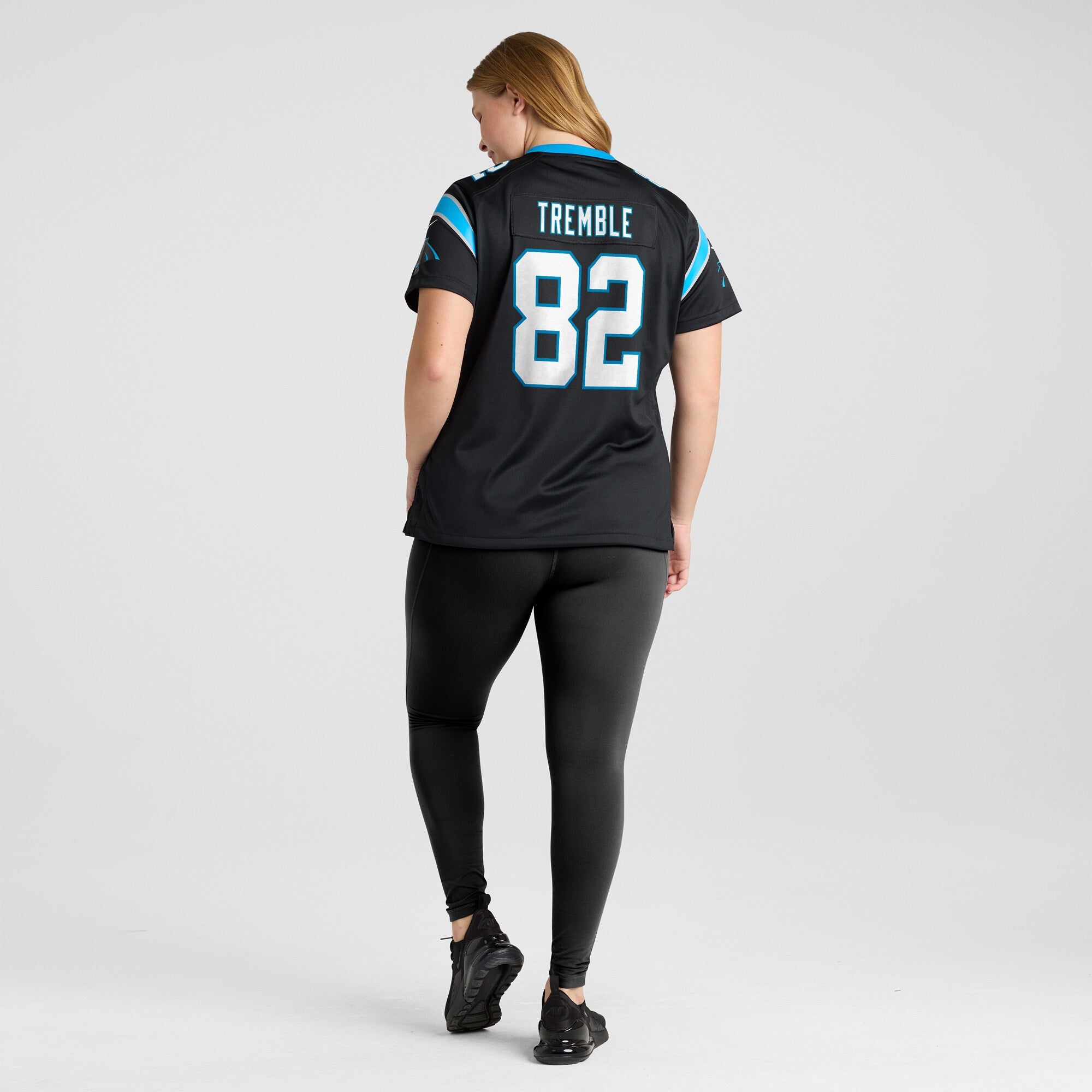 Tommy Tremble Carolina Panthers Nike Women's Team Game Jersey - Black