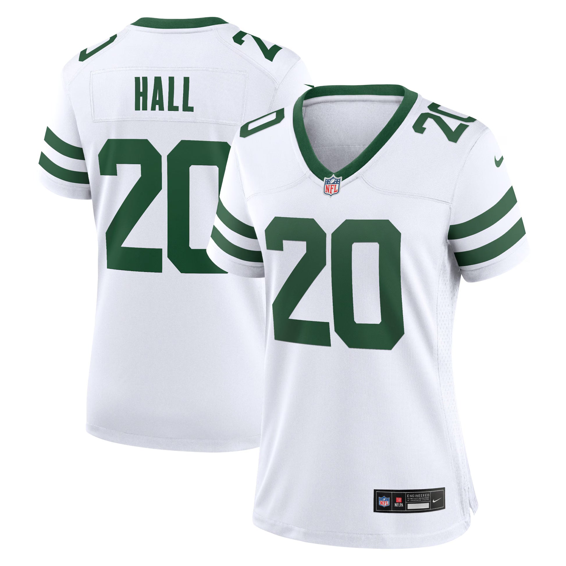Breece Hall New York Jets Nike Women's Game Jersey - Legacy White