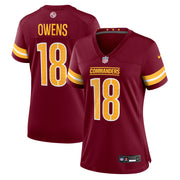 Tyler Owens Washington Commanders Nike Women's Team Game Jersey -  Burgundy