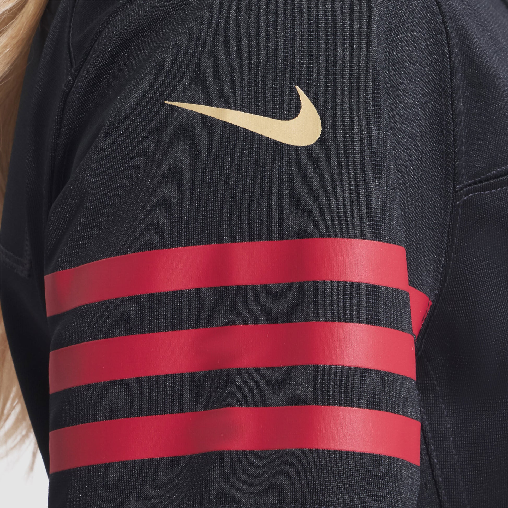 The Faithful San Francisco 49ers Nike Women's 2025 Rivalries Collection Game Jersey - Black