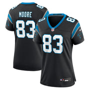 David Moore Carolina Panthers Nike Women's  Game Jersey -  Black