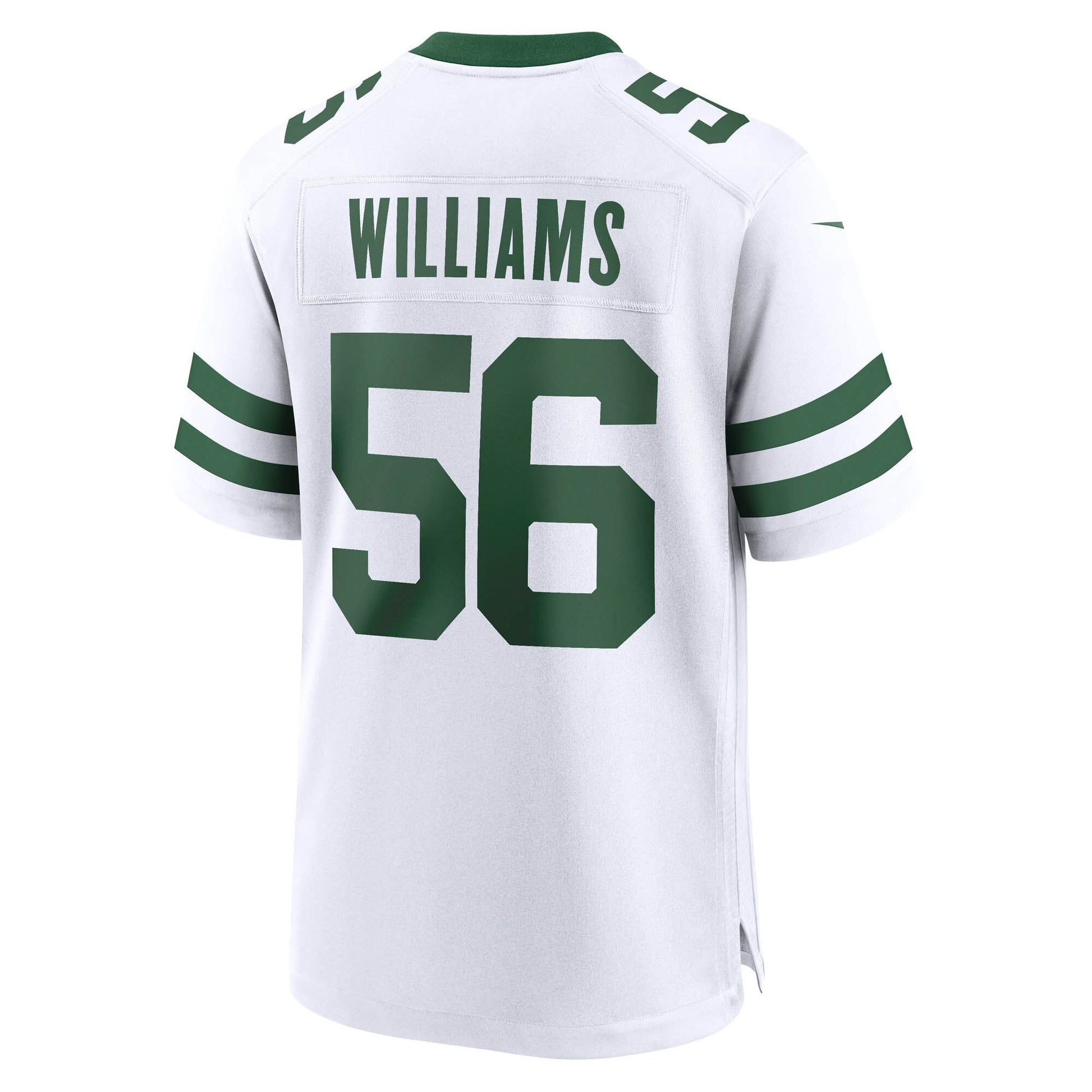 Quincy Williams New York Jets Nike Game Jersey - Legacy White
