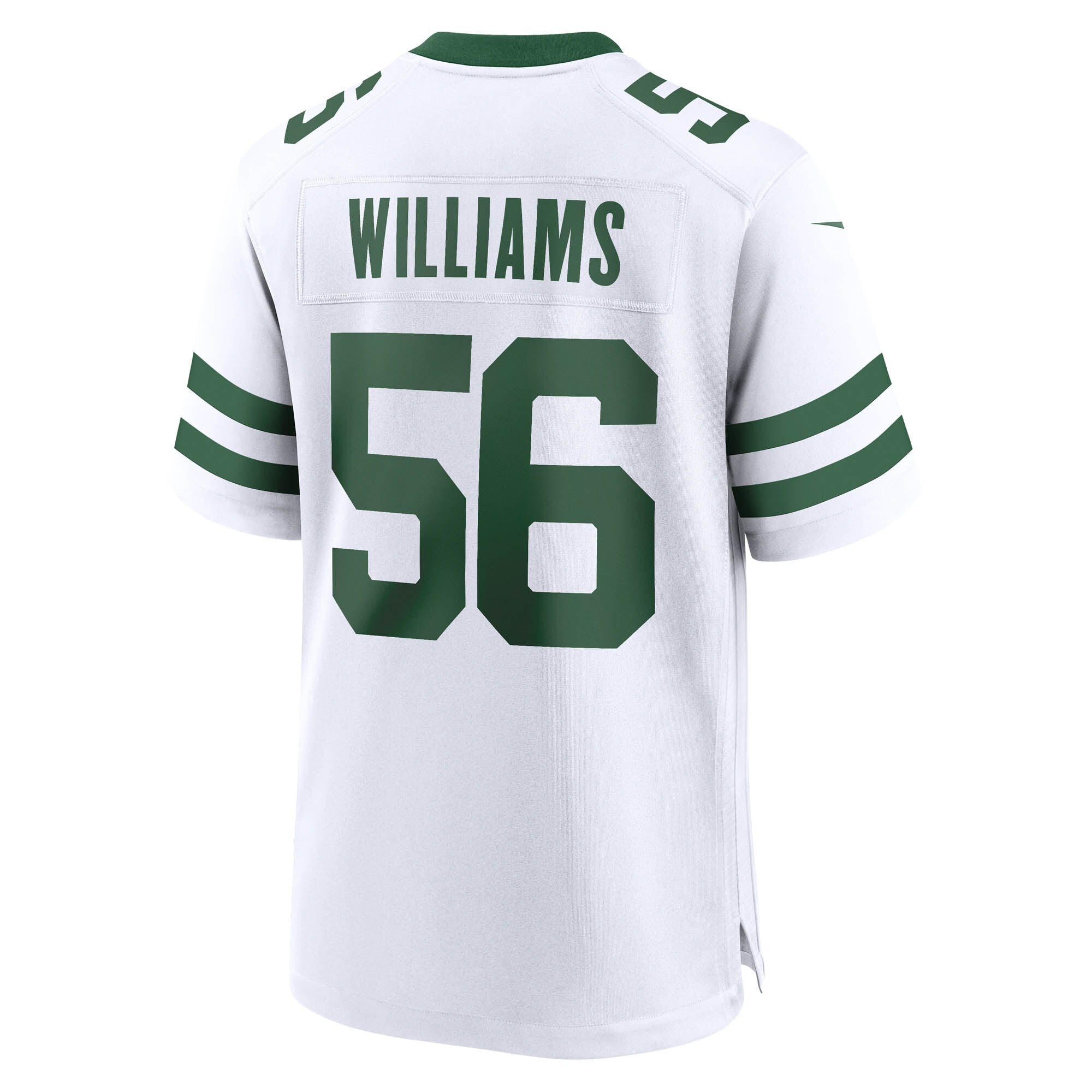 Quincy Williams New York Jets Nike Game Jersey - Legacy White