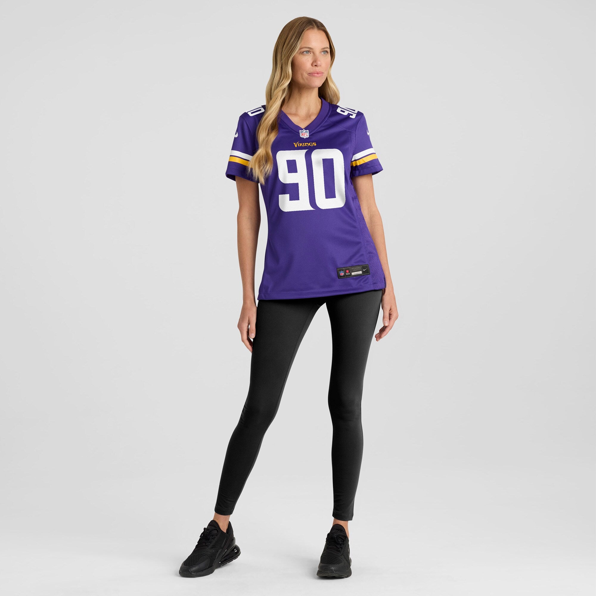 Tyrion Ingram-Dawkins Minnesota Vikings Nike Women's Team Game Jersey -  Purple