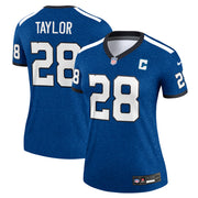Jonathan Taylor Indianapolis Colts Nike Women's Alternate Legend Player Performance Top -  Royal