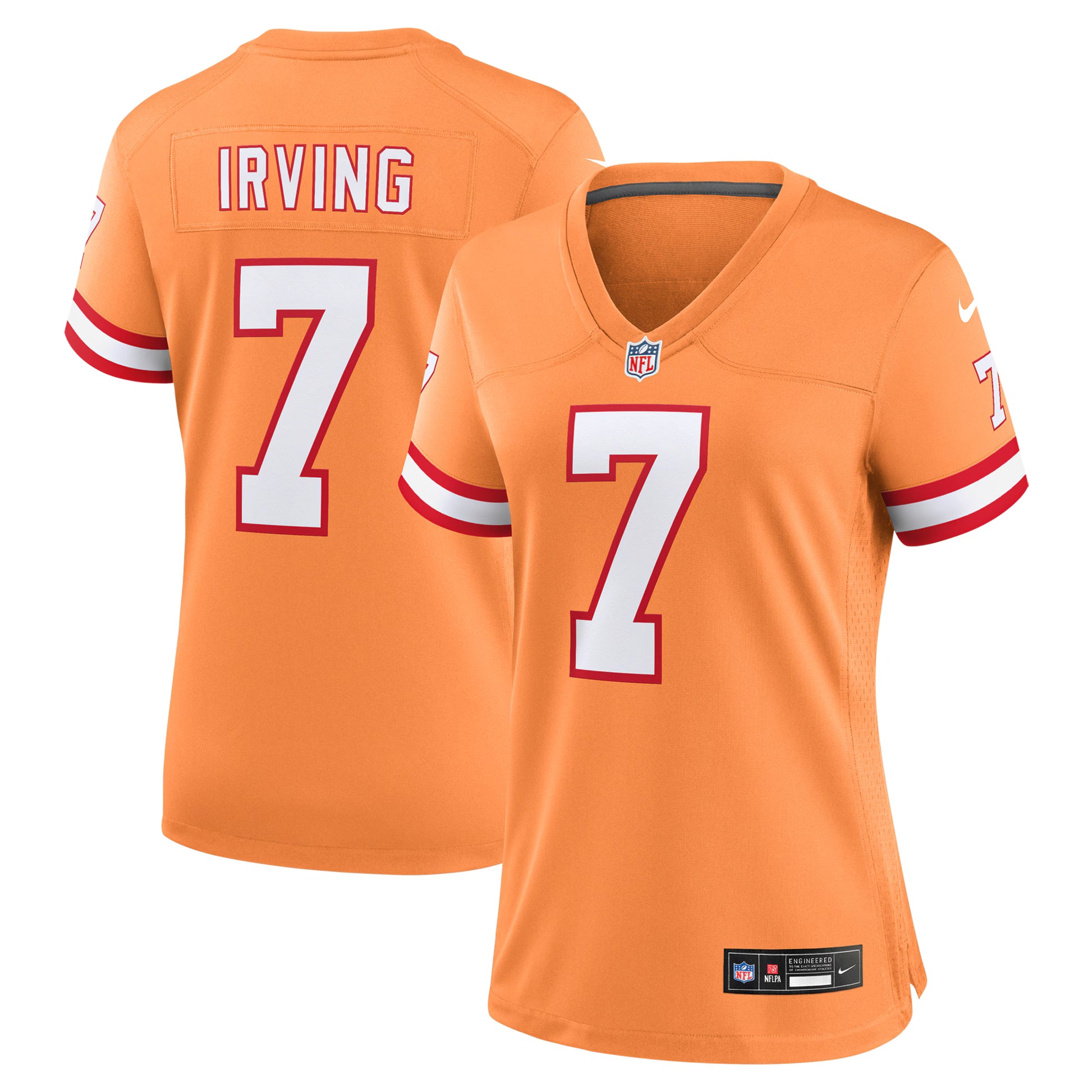 Bucky Irving Tampa Bay Buccaneers Nike Women's Alternate Game Jersey -  Orange