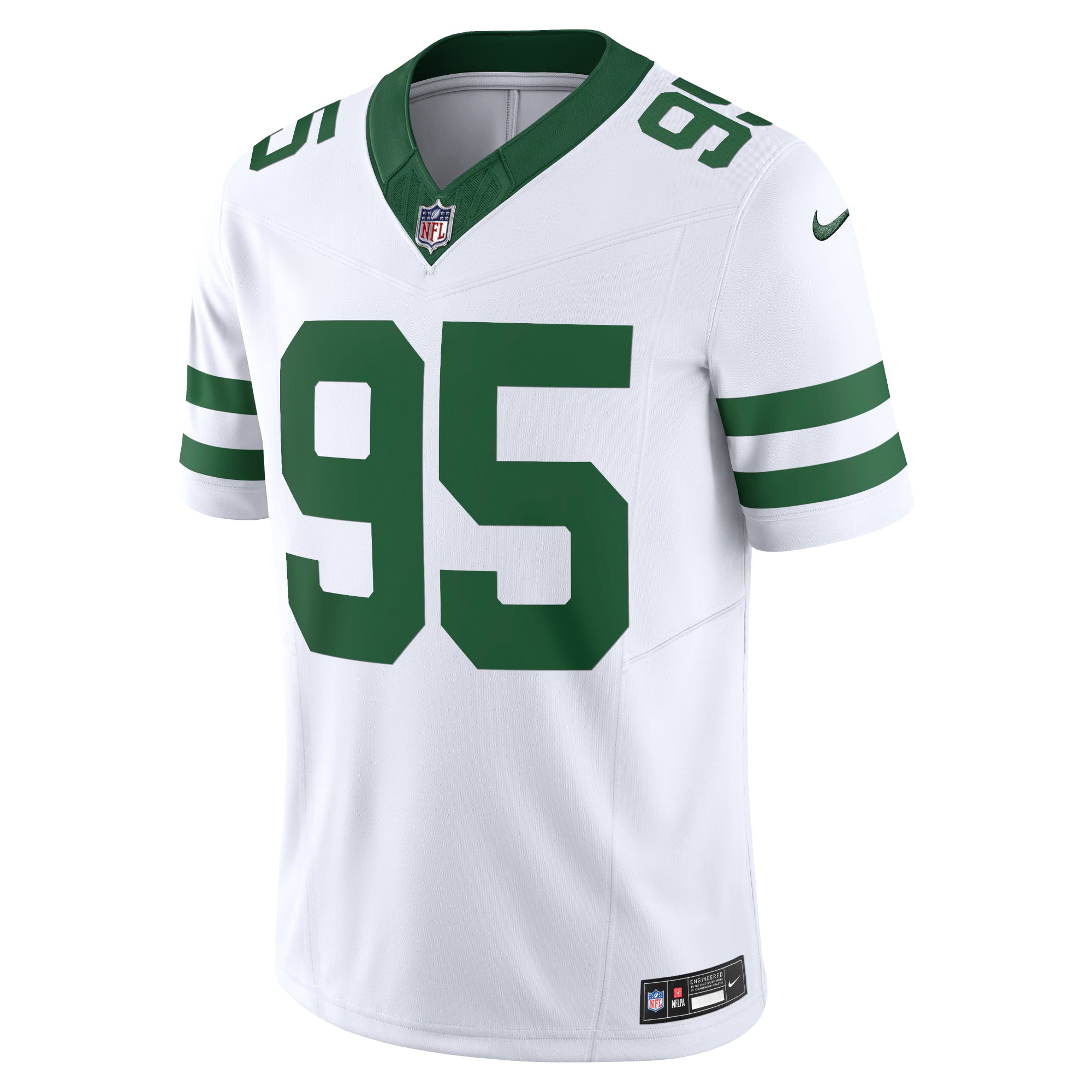 Quinnen Williams New York Jets Nike Vapor F.U.S.E. Limited Jersey - Legacy White