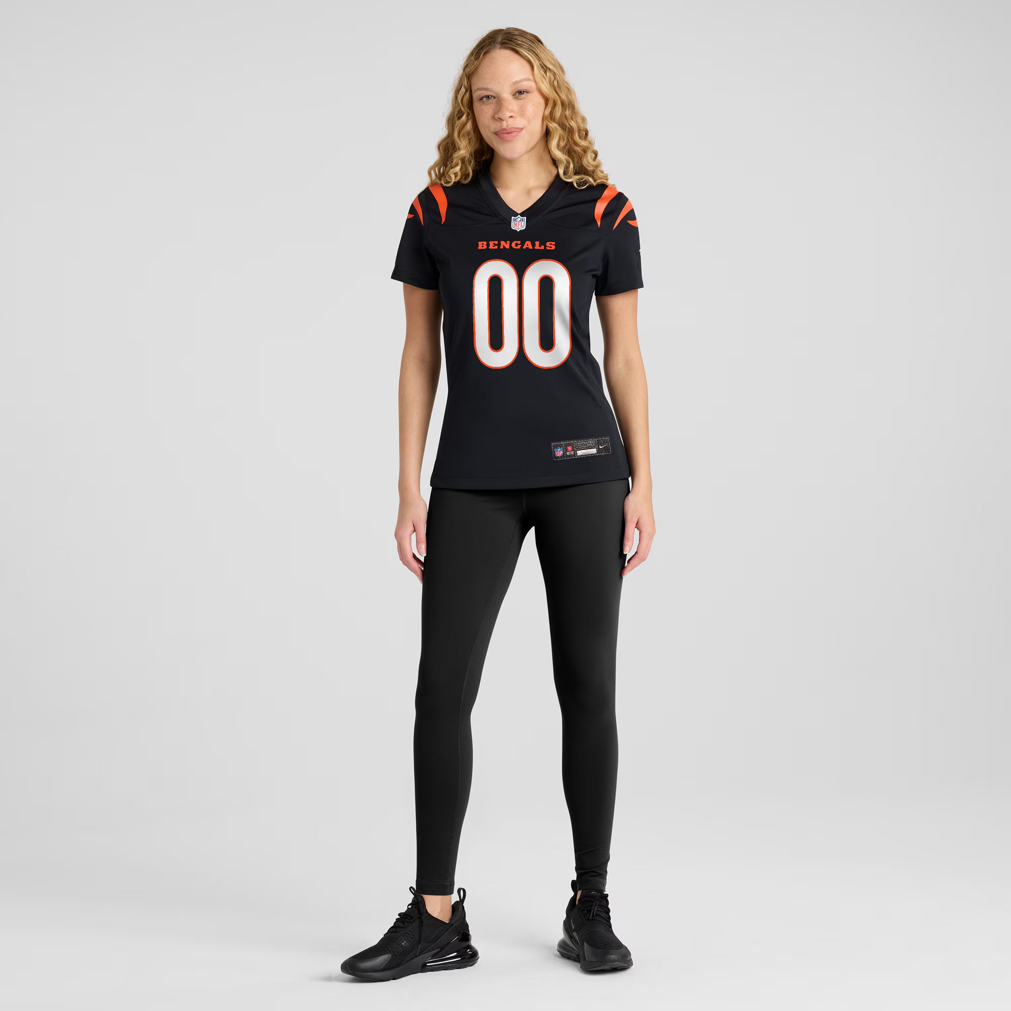Cincinnati Bengals Nike Women's Game Custom Jersey - Black
