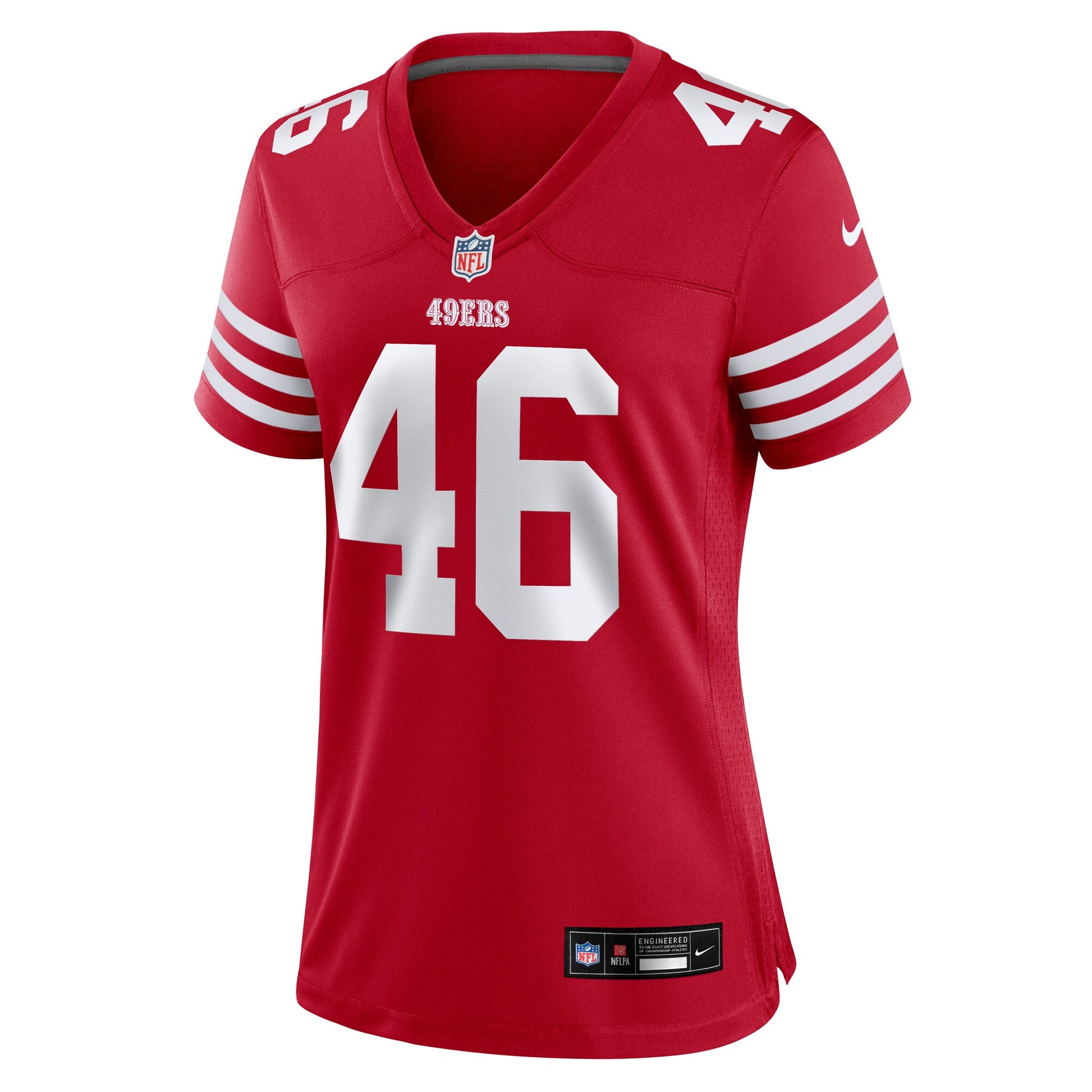 Taybor Pepper San Francisco 49ers Nike Women's Team Game Jersey -  Scarlet