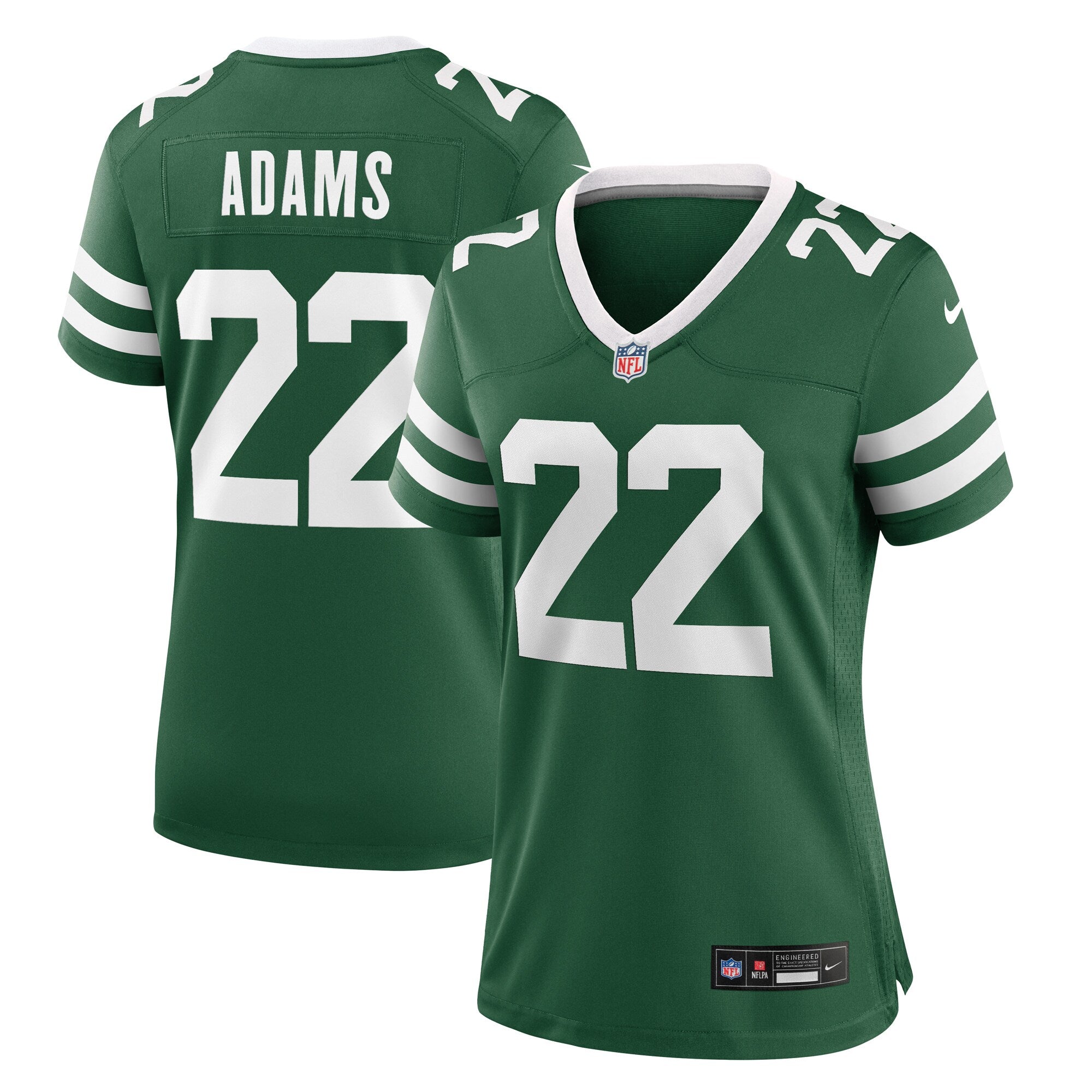 Tony Adams New York Jets Nike Women's Game Jersey - Legacy Green