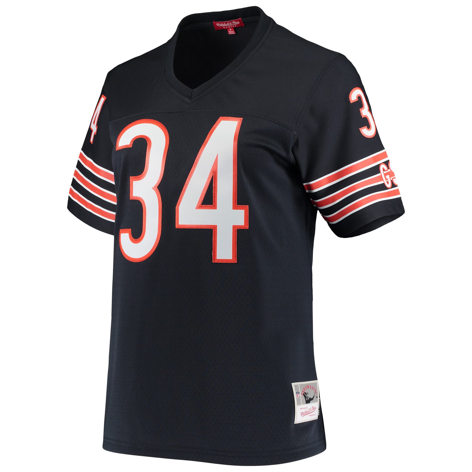 Walter Payton Chicago Bears Mitchell &amp; Ness Women's 1985 Legacy Replica Jersey - Navy