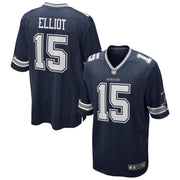 Ezekiel Elliott Dallas Cowboys Nike Team Game Jersey - Navy