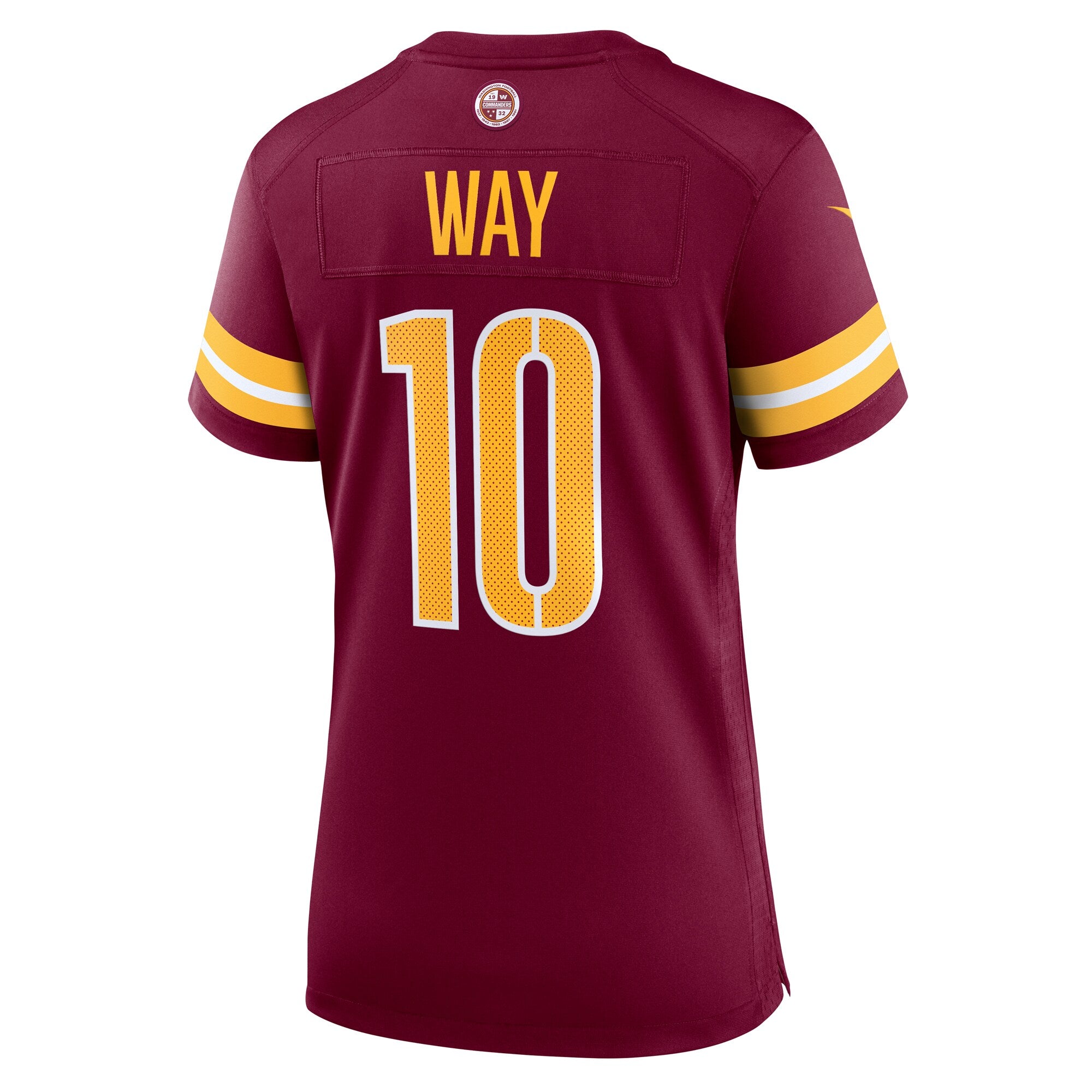 Tress Way Washington Commanders Nike Women's Team Game Jersey -  Burgundy