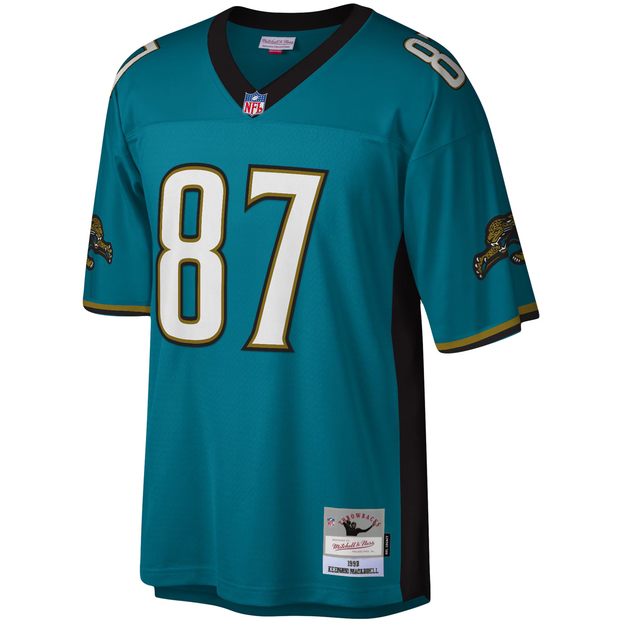 Keenan McCardell Jacksonville Jaguars Mitchell &amp; Ness Legacy Replica Jersey - Teal