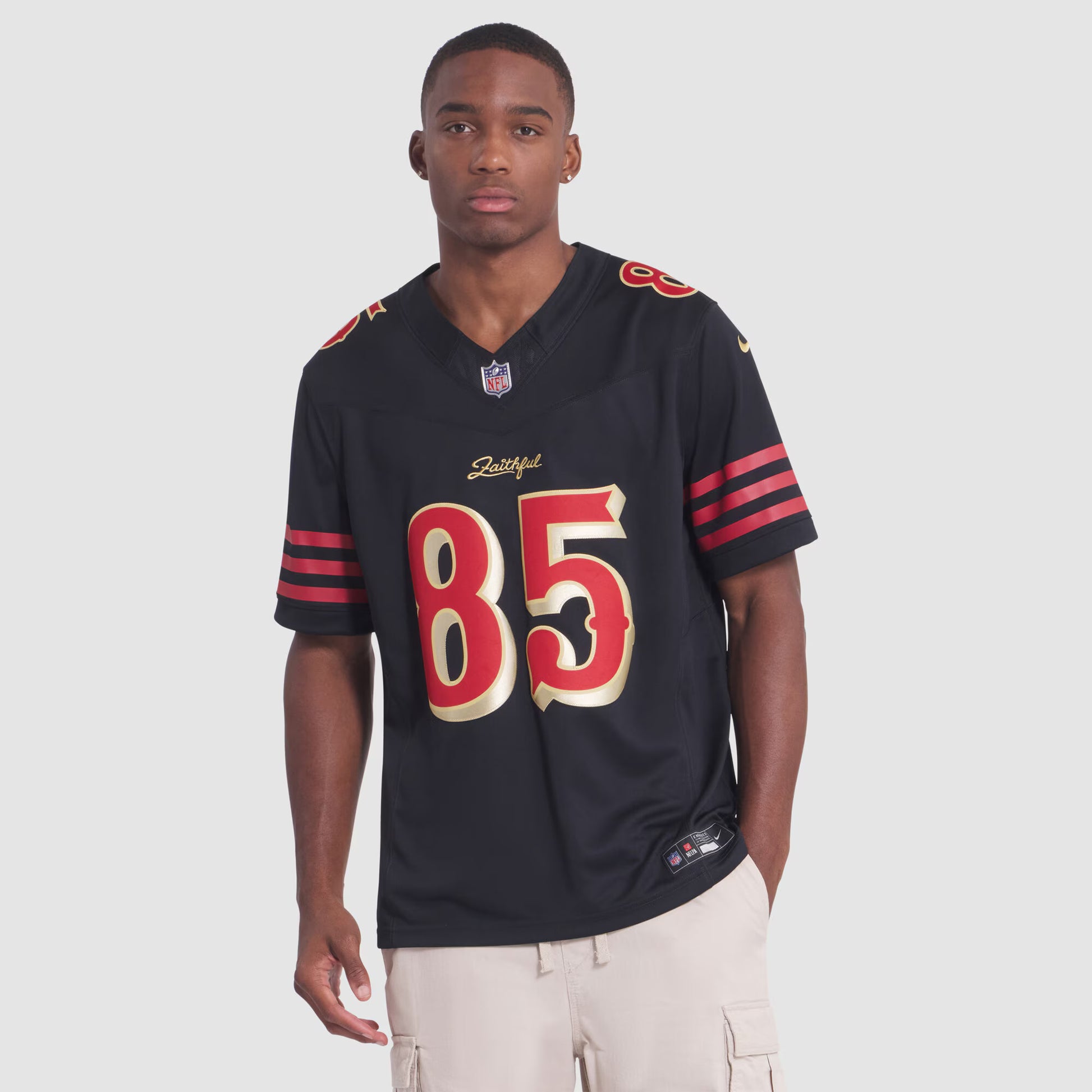 George Kittle San Francisco 49ers Nike 2025 Rivalries Collection Limited Jersey - Black