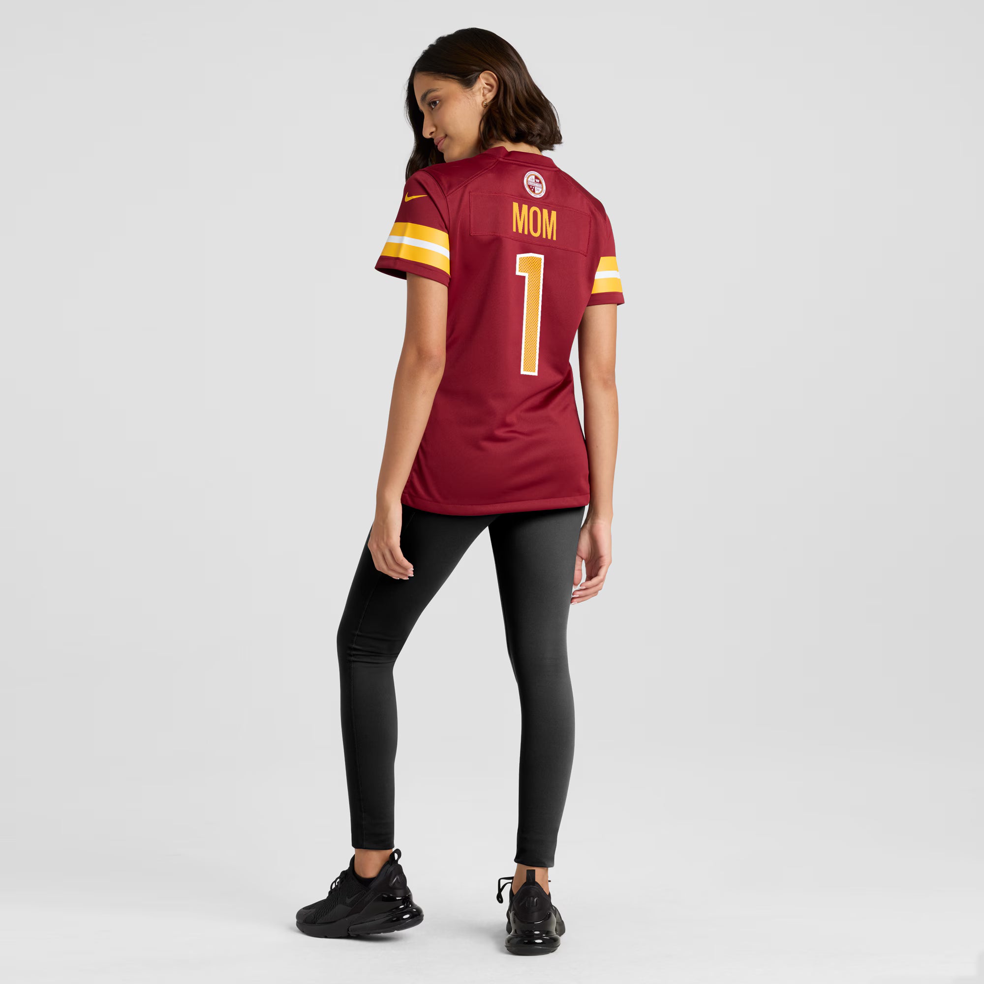 Number 1 Mom Washington Commanders Nike Women's Game Jersey - Burgundy