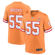 Derrick Brooks  Tampa Bay Buccaneers Nike 50th Season Game Jersey - Creamsicle
