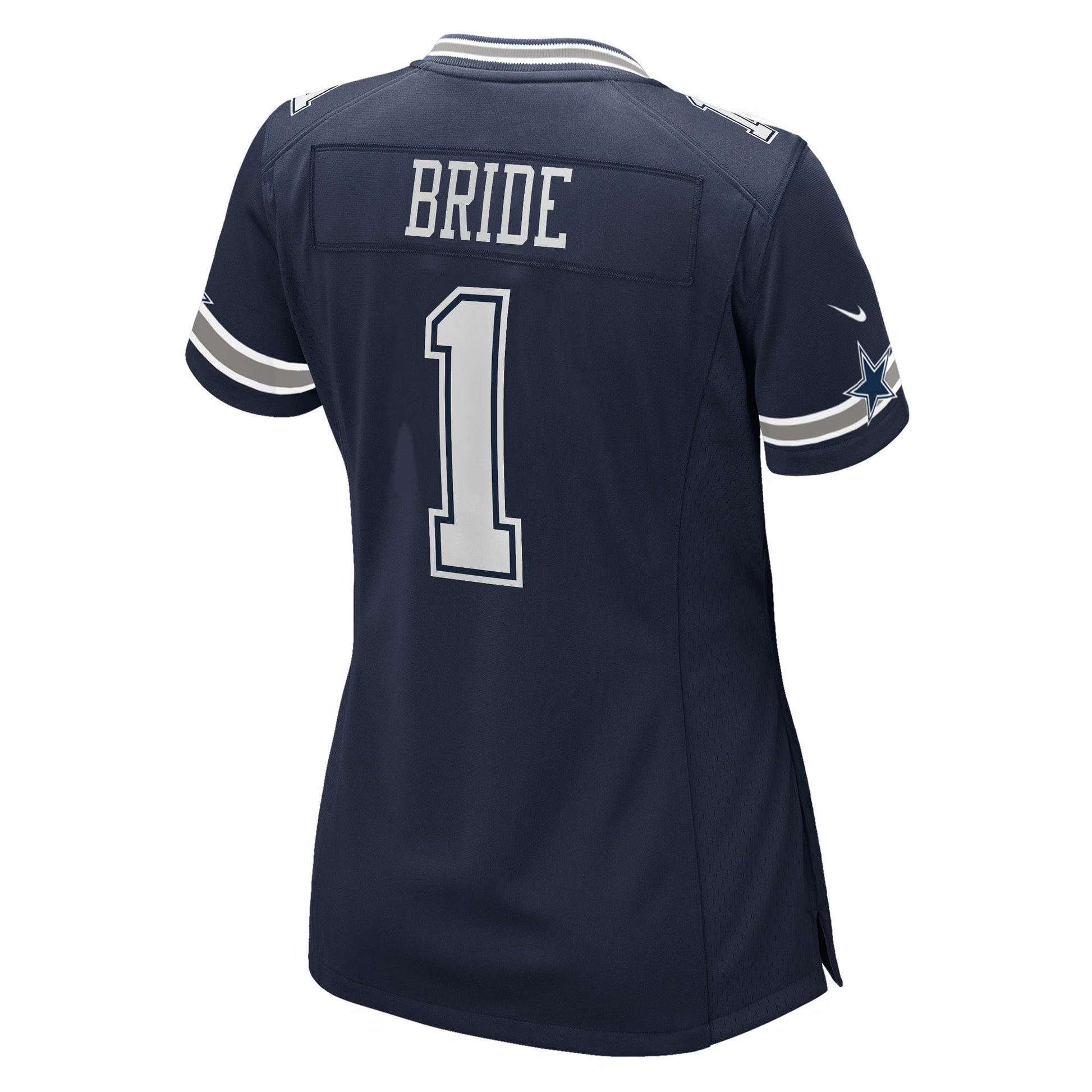 Number 1 Bride Dallas Cowboys Nike Women's Game Jersey - Navy