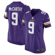 J.J. McCarthy Minnesota Vikings Nike Women's  Player Game Jersey - Purple