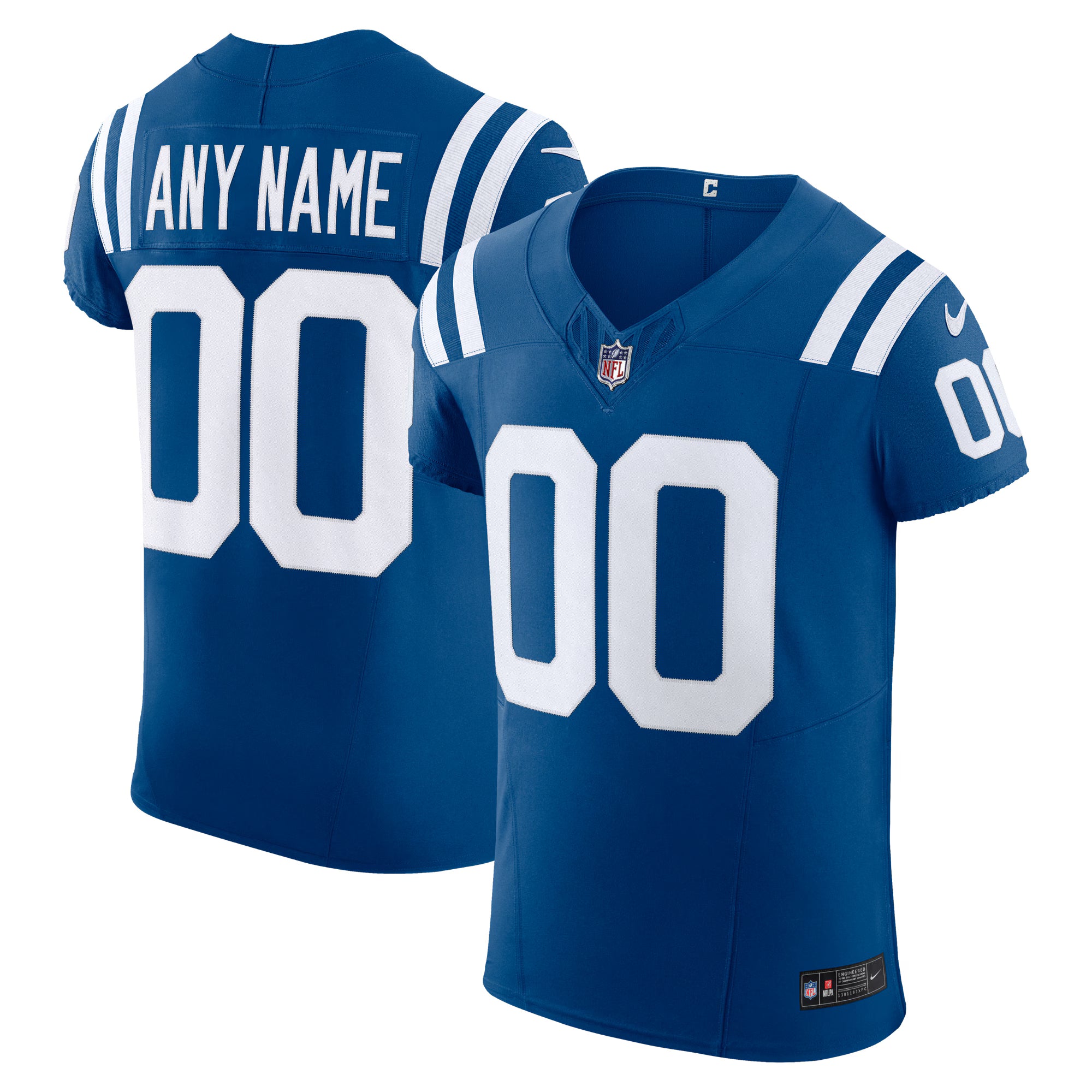 Indianapolis Colts Nike Vapor F.U.S.E. Elite Custom Jersey - Royal