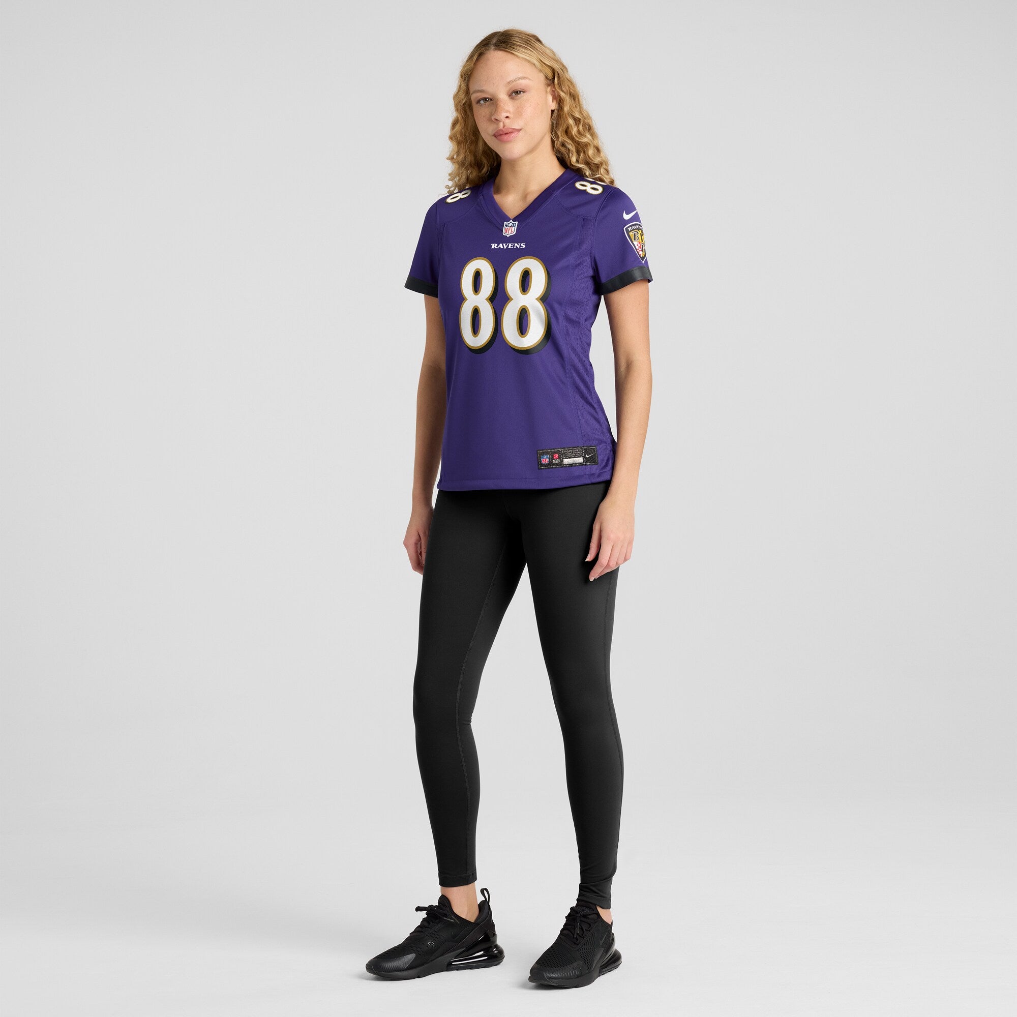Charlie Kolar Baltimore Ravens Nike Women's Player Game Jersey - Purple