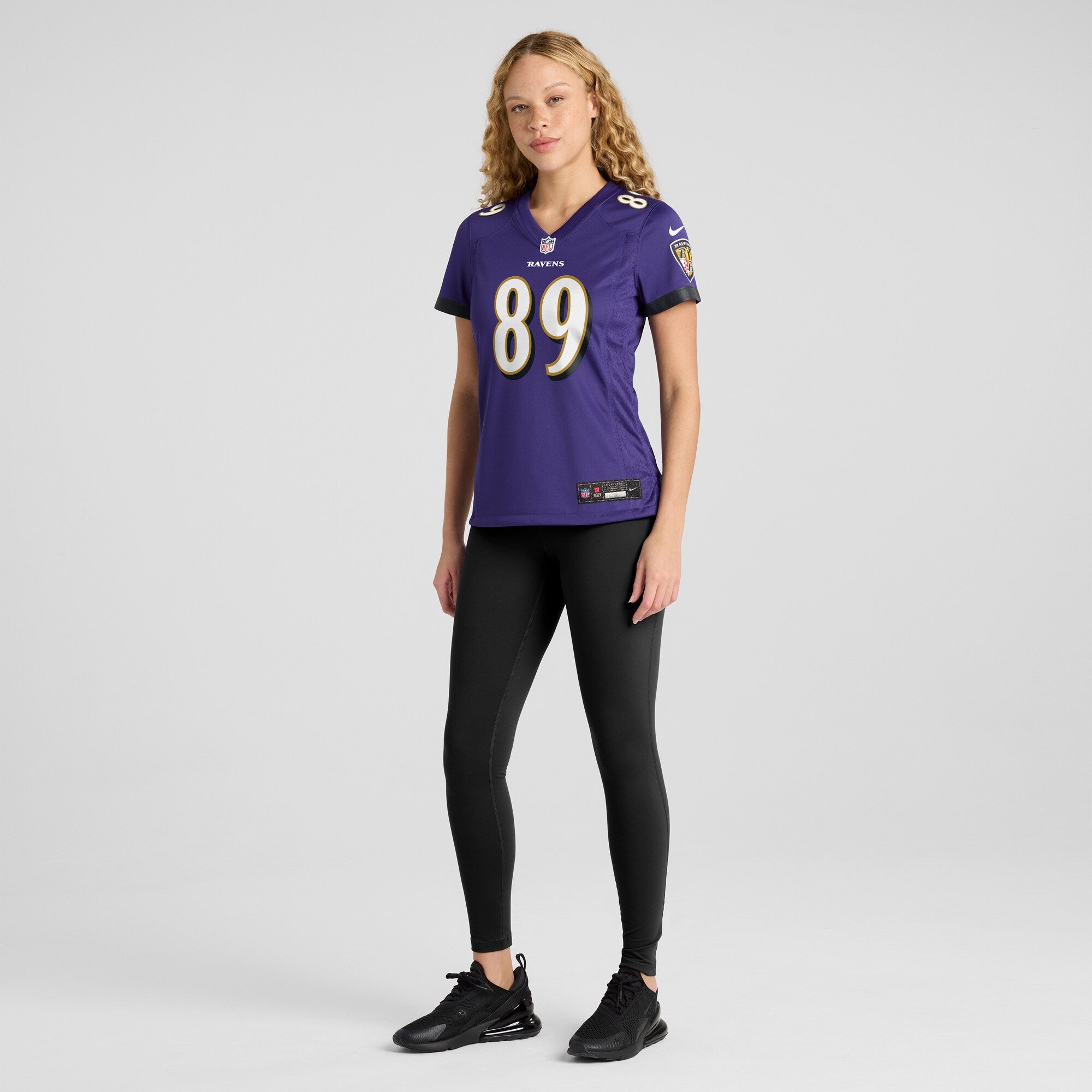 Steve Smith Sr. Baltimore Ravens Nike Women's Retired Player Game Jersey - Purple