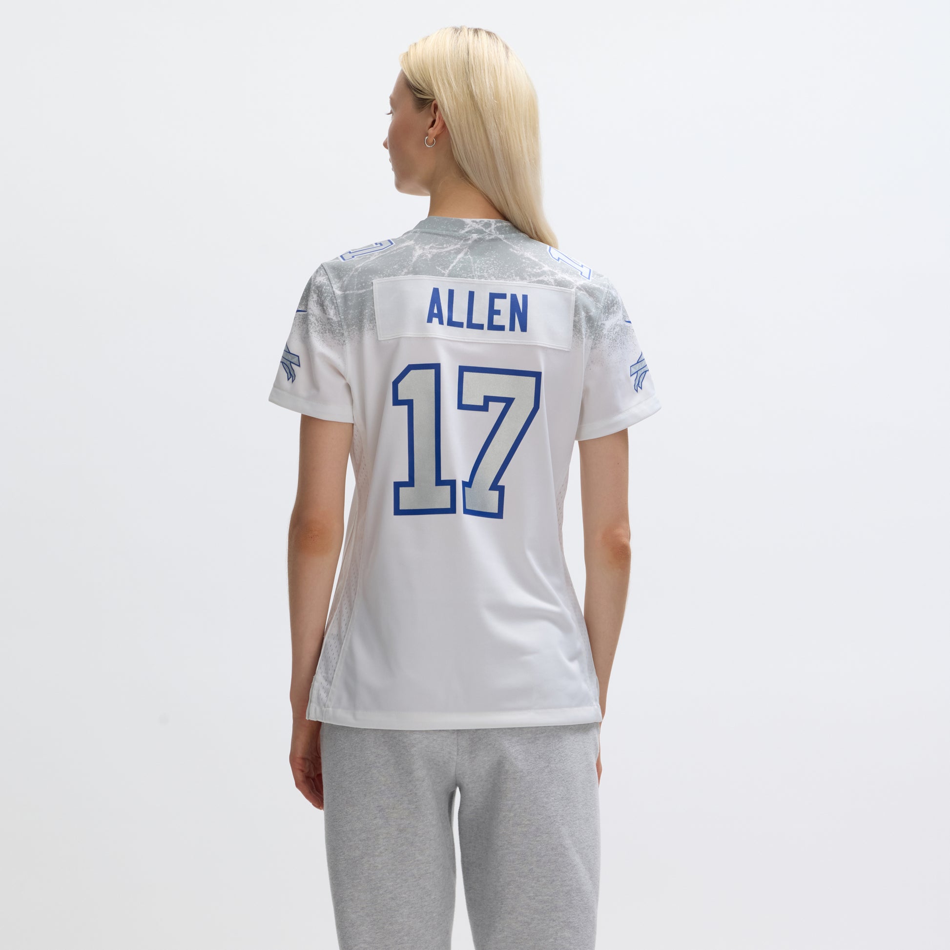Josh Allen Buffalo Bills Nike Women's 2025 Rivalries Collection Game Jersey - White