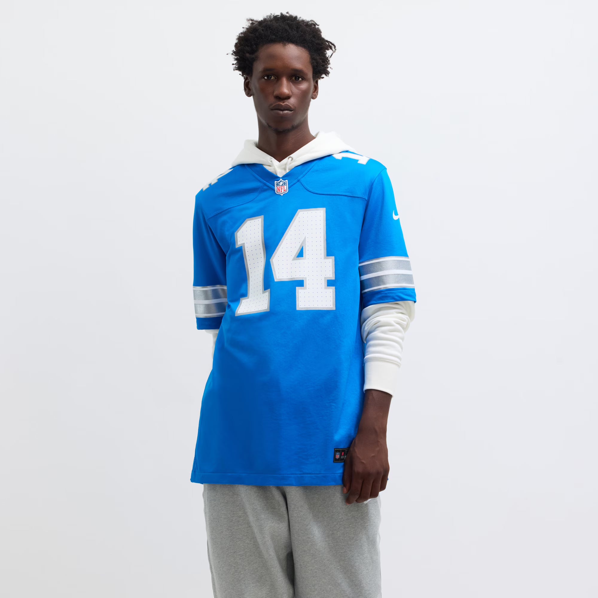 Amon-Ra St. Brown Detroit Lions Nike Game Jersey - Blue
