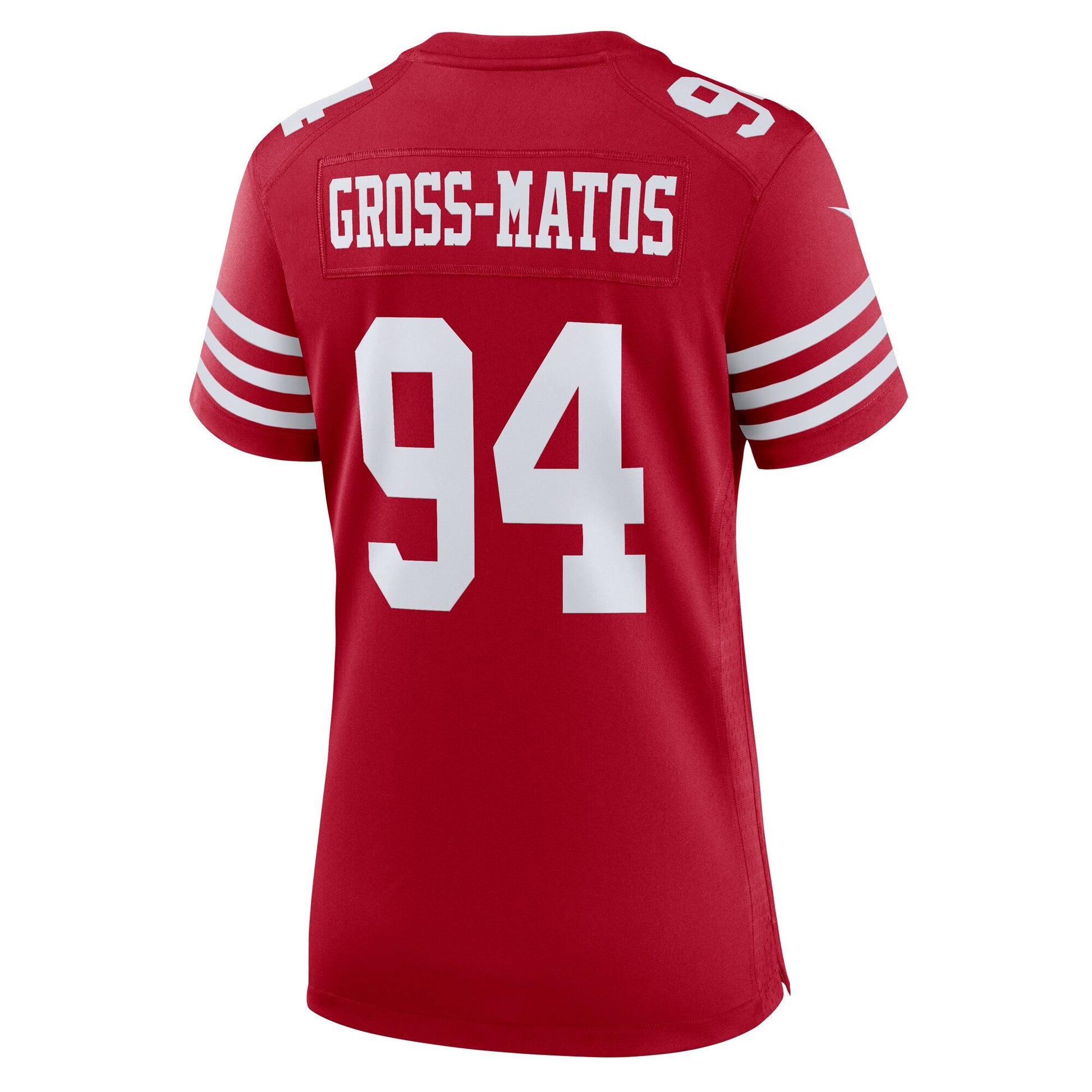 Yetur Gross-Matos San Francisco 49ers Nike Women's Team Game Jersey -  Scarlet